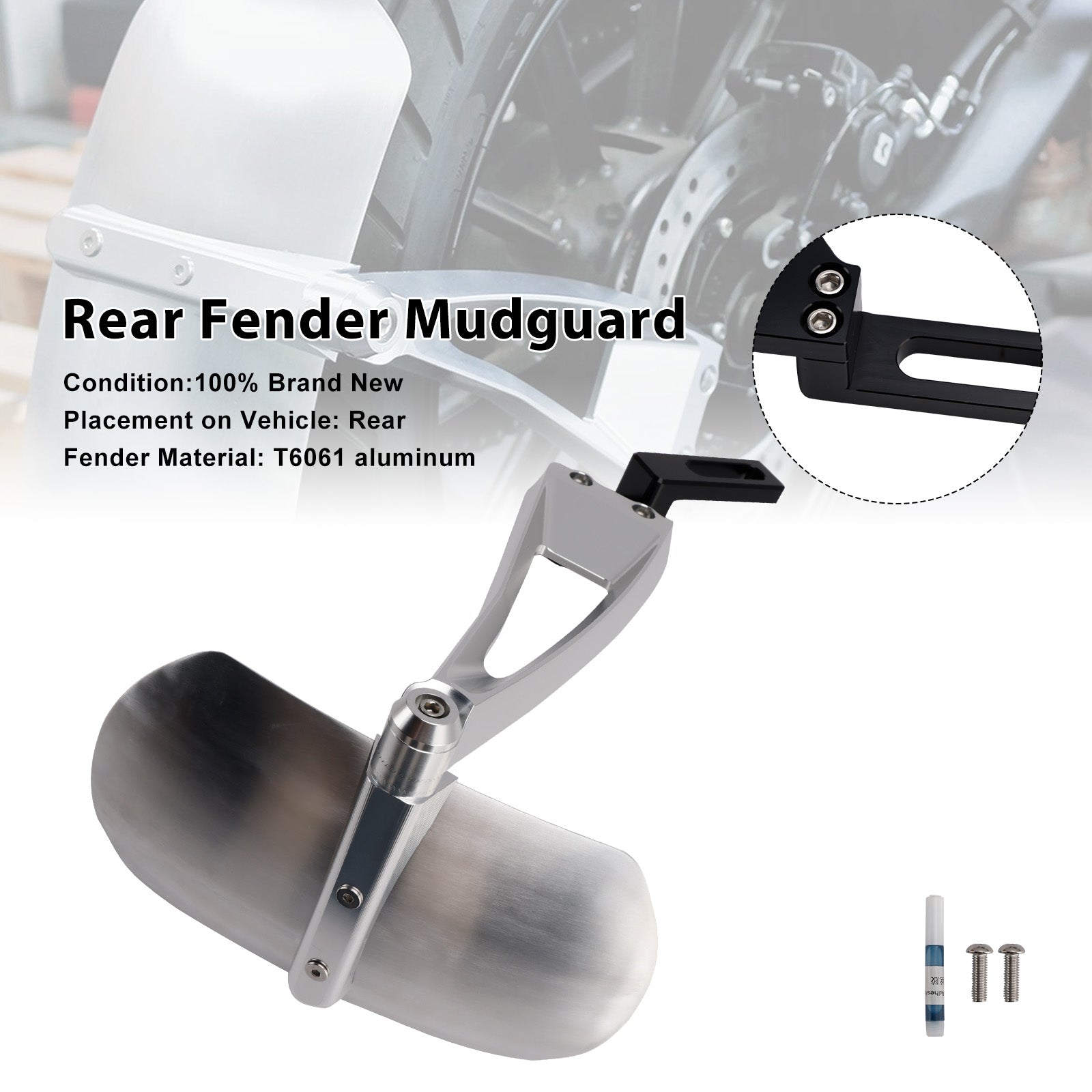 Guardabarros trasero para Triumph Thruxton 400 (2025-2026)