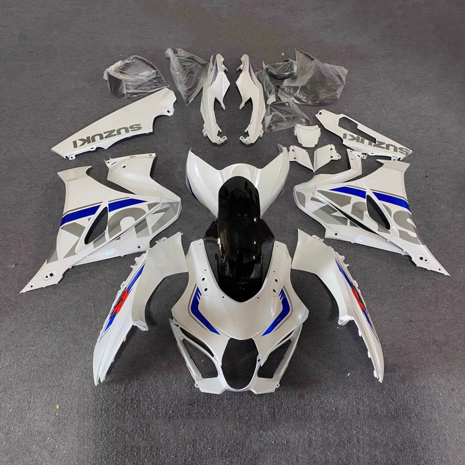 Kit de carénage injecté en plastique ABS pour Suzuki GSXR1000 2017-2025 K17