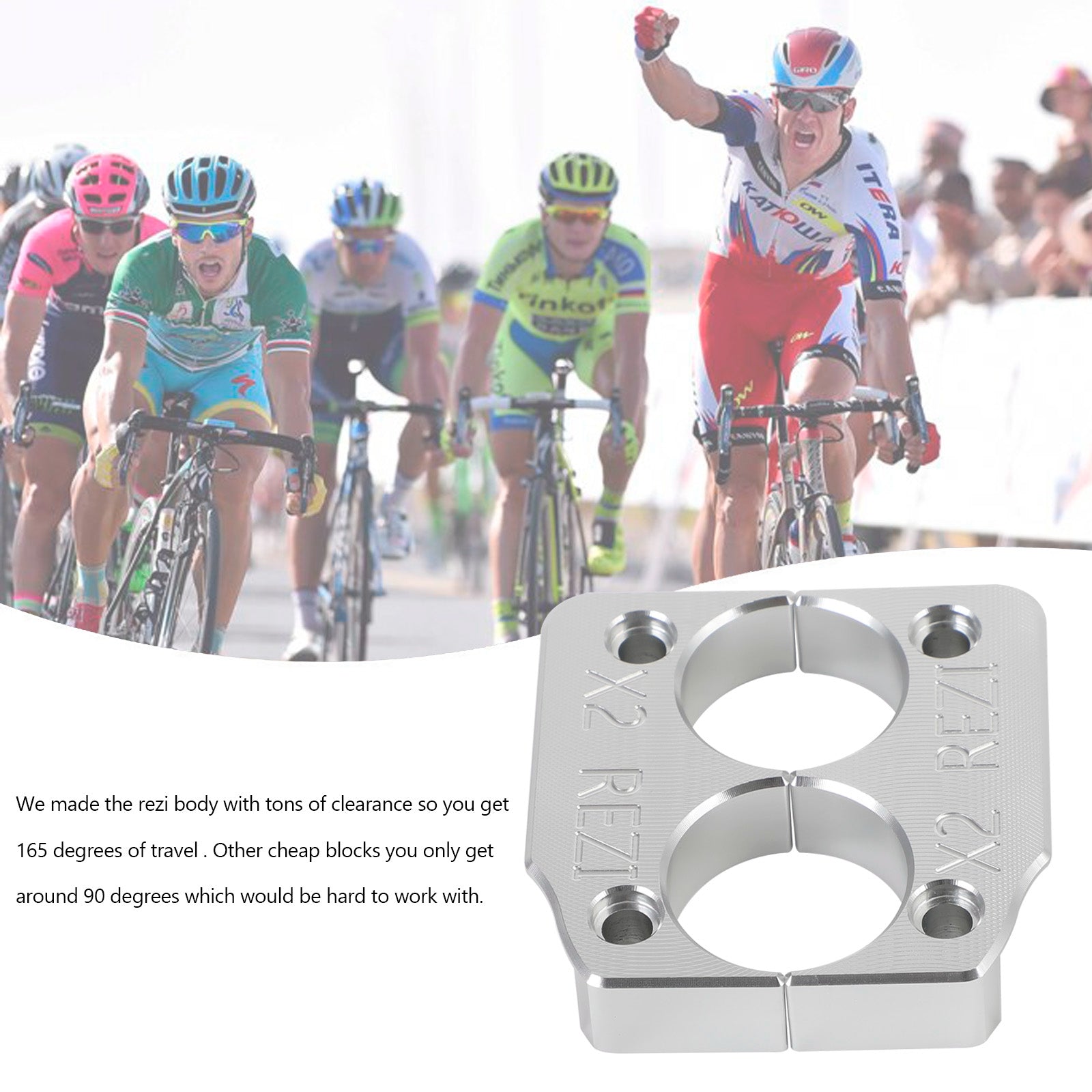 Body en Rezi schokklem/bankschroef voor 2021 Fox Float X2＃803-00-969/803-01-545