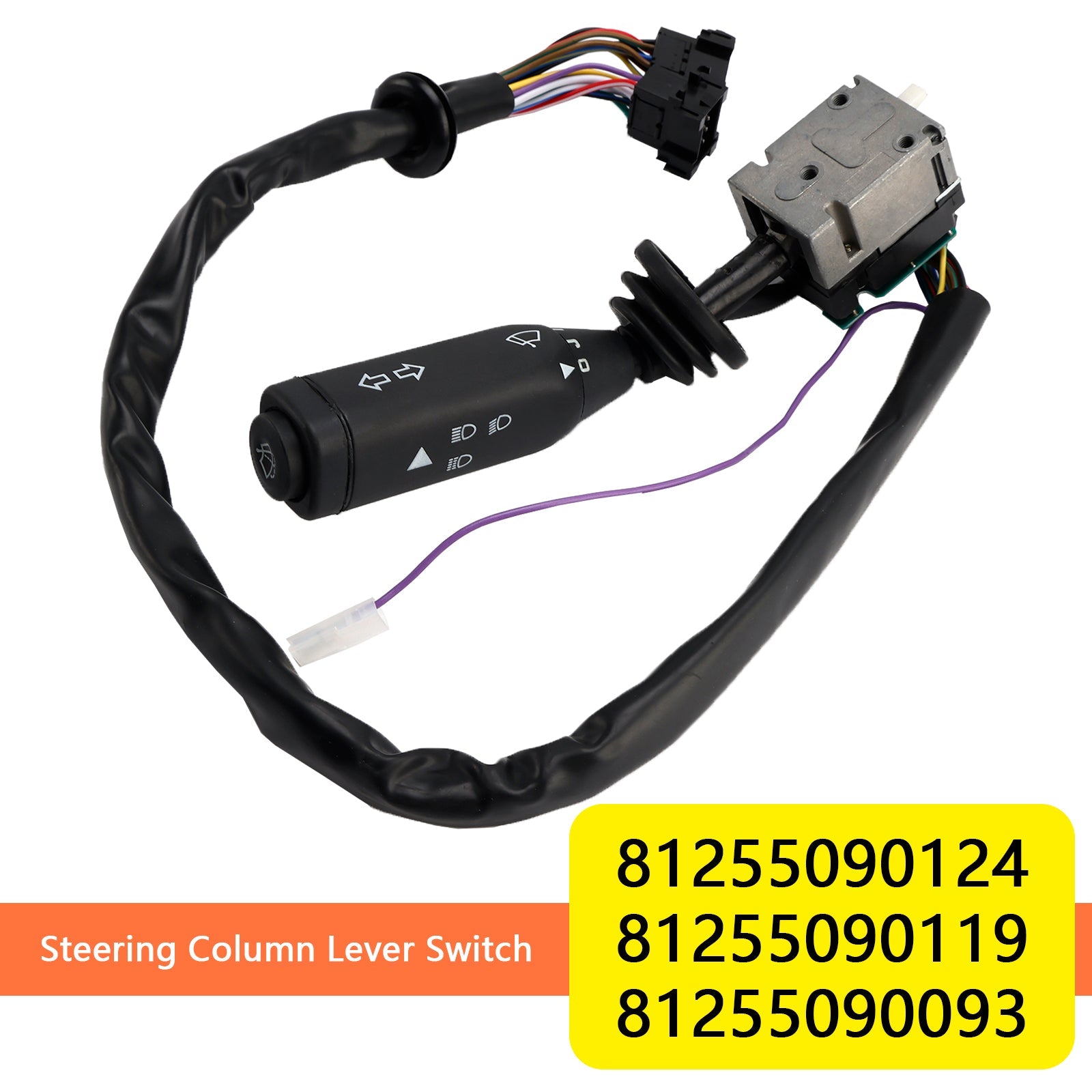 Przełącznik dźwigni kolumny kierownicy dla MAN 81255090124 81255090119 81255090093