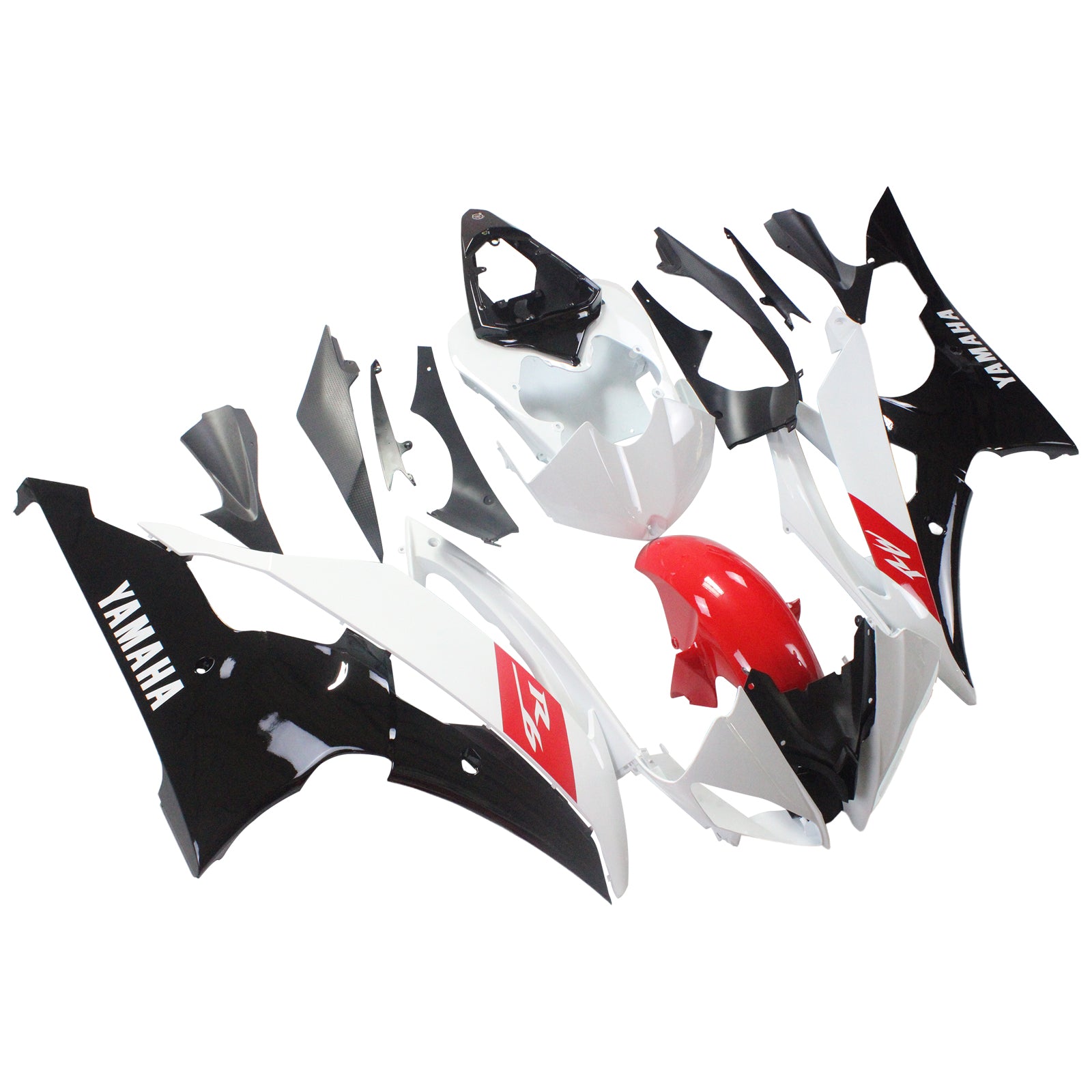 Kit de carénage Amotopart pour Yamaha YZF 600 R6 2008-2016 générique