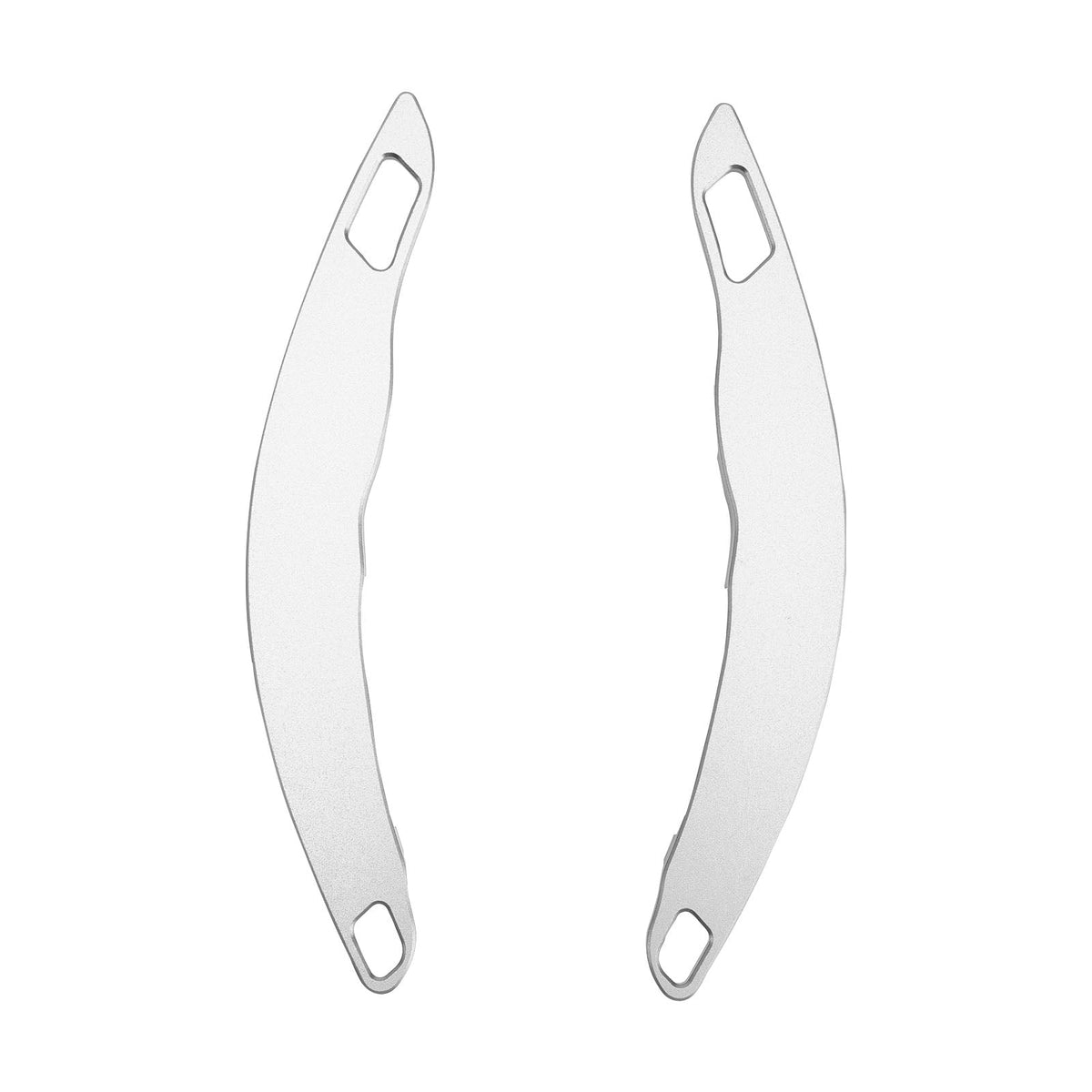Stuurschakelpeddels voor Mitsubishi ASX 2013-2015 zilver aluminium