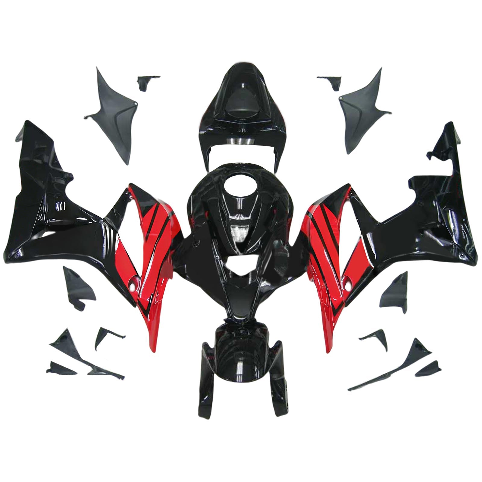Kit de carénage par injection, carrosserie en plastique ABS pour Honda CBR600RR 2007-2008 F5