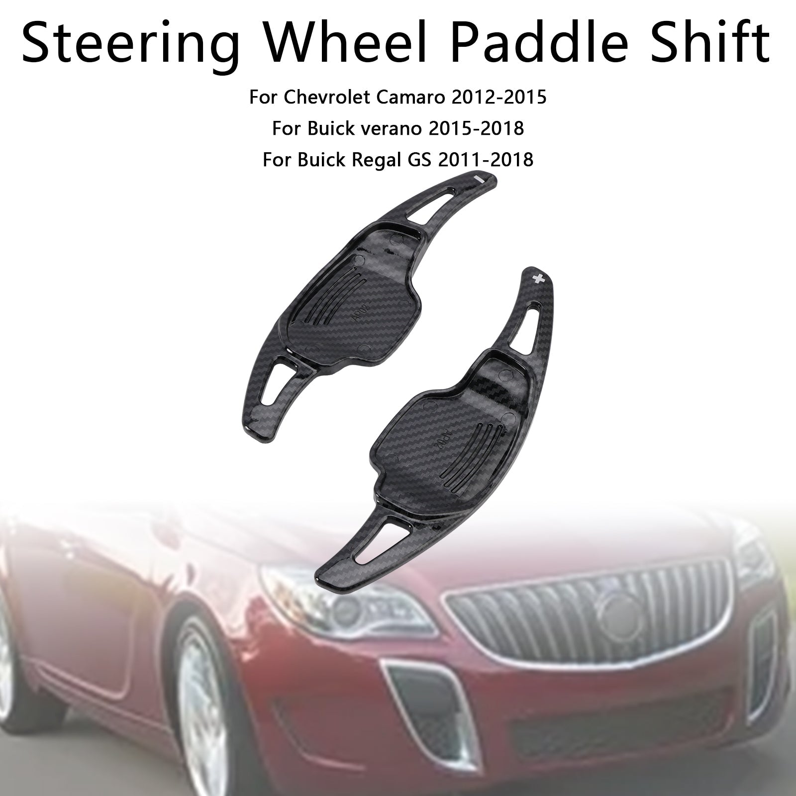 Rozszerzenia palet zmiany prędkości w aspekcie węglowej kierownicy dla Chevrolet Camaro