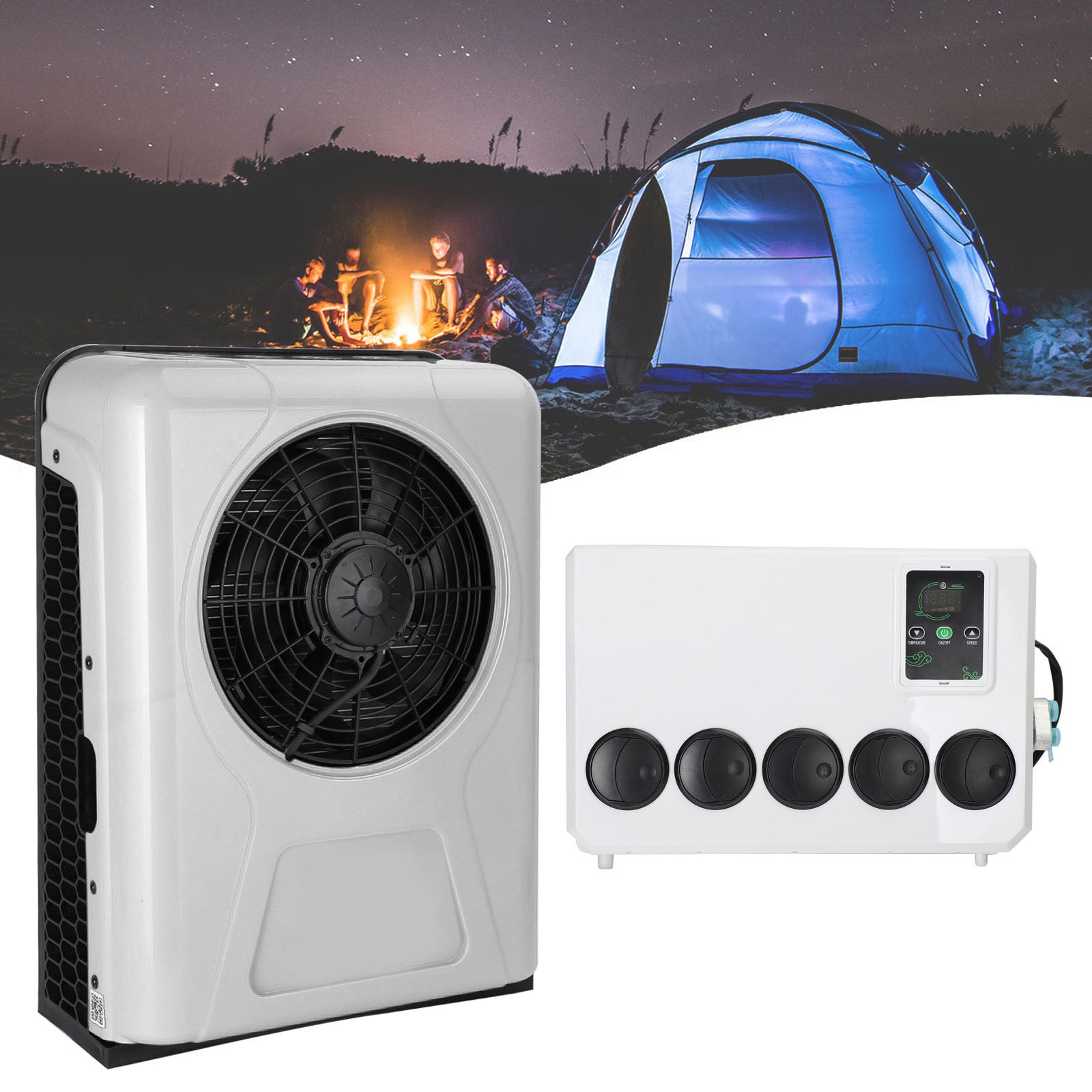 Maksymalny komfort w każdym terenie: klimatyzator 12 V do ciężarówek i kamperów (12000 BTU)