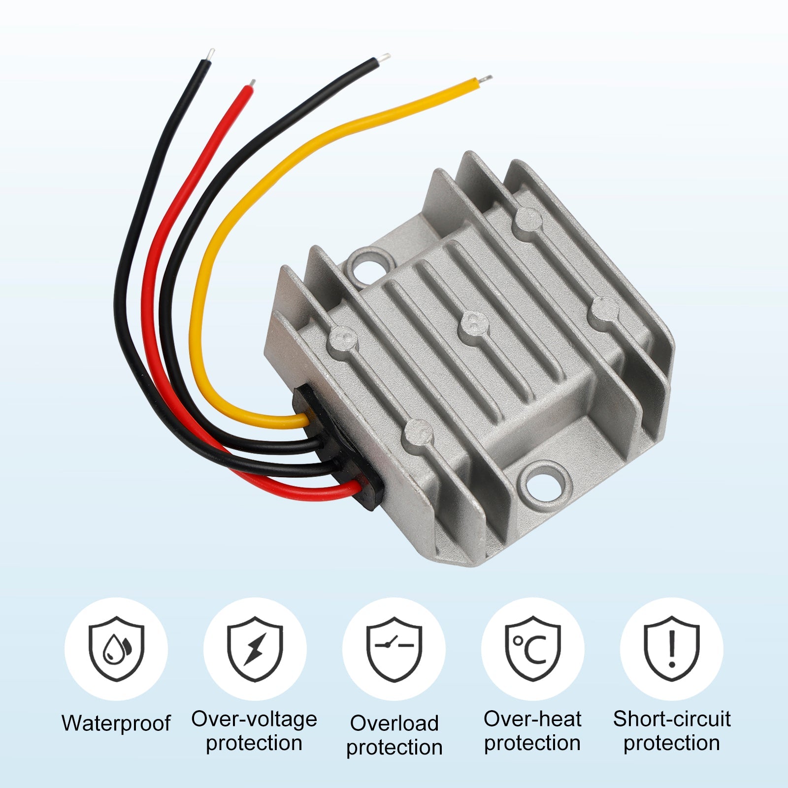 Converter regulator spanning verlagen CC/CC waterdicht 24 V tot 12 V 2 A 24 W