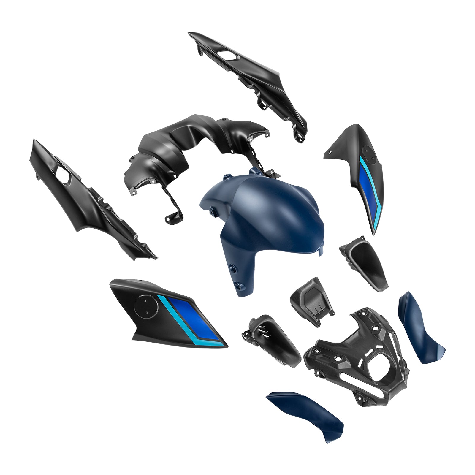 ABS Bodywork -kokouspaketin injektio Yamaha MT-09 / MT-09 SP 2021-2023 01#