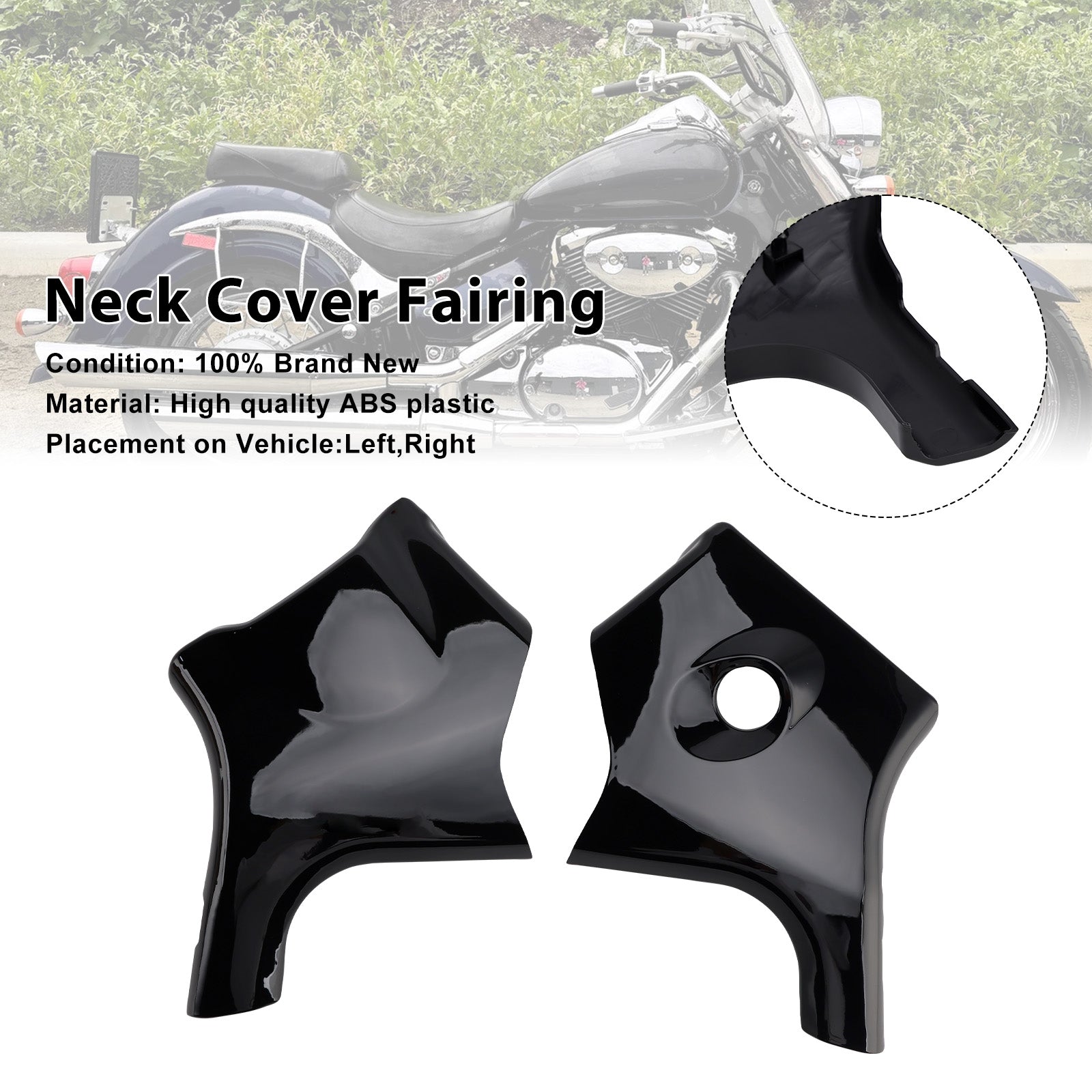 Carénage de protection de colonne de direction pour Suzuki Boulevard C50 C50T Volusia VL800 VL400
