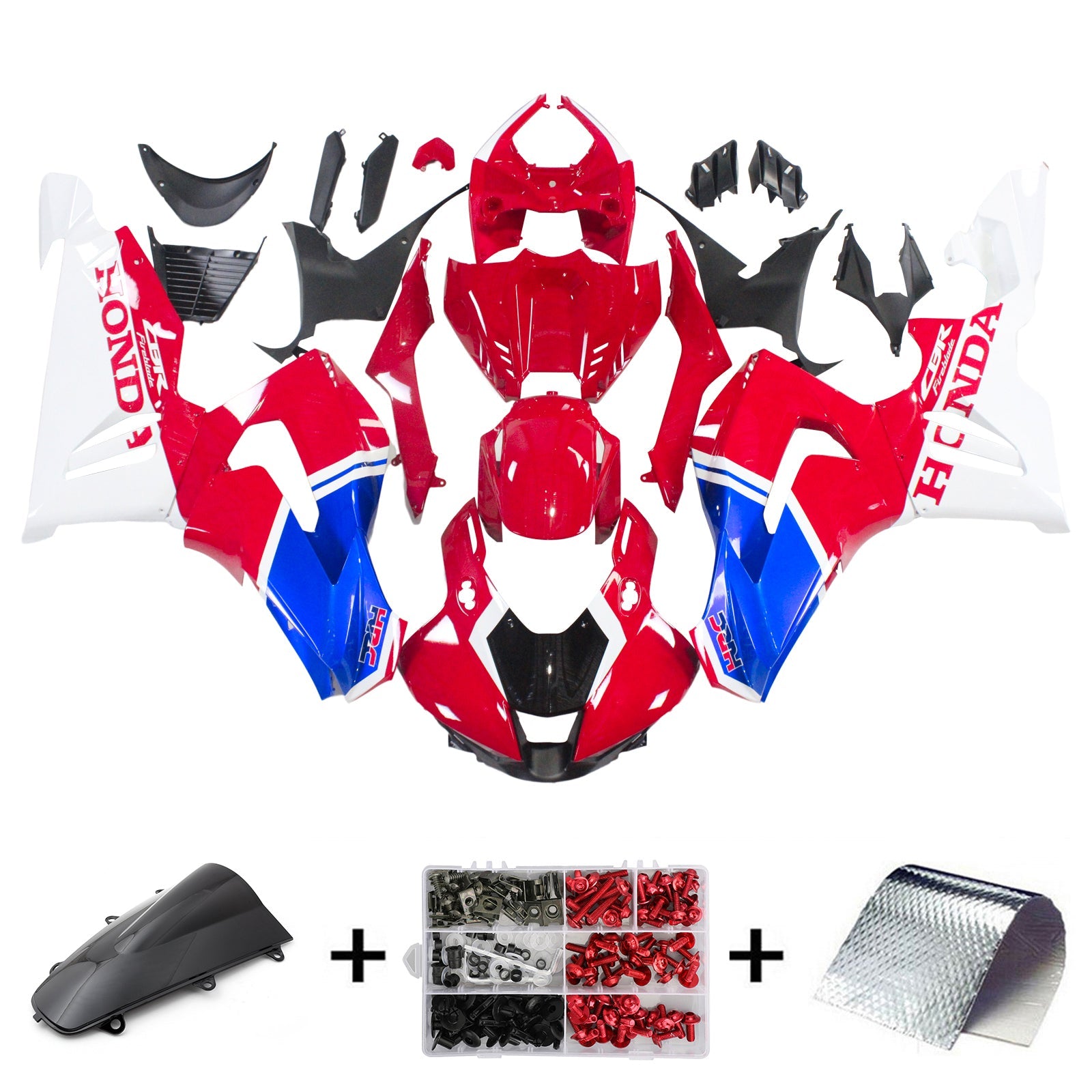 Komplet pomanjkanja, ki se vbrizga v ABS plastiko za Honda CBR1000RR-R 2020-2023