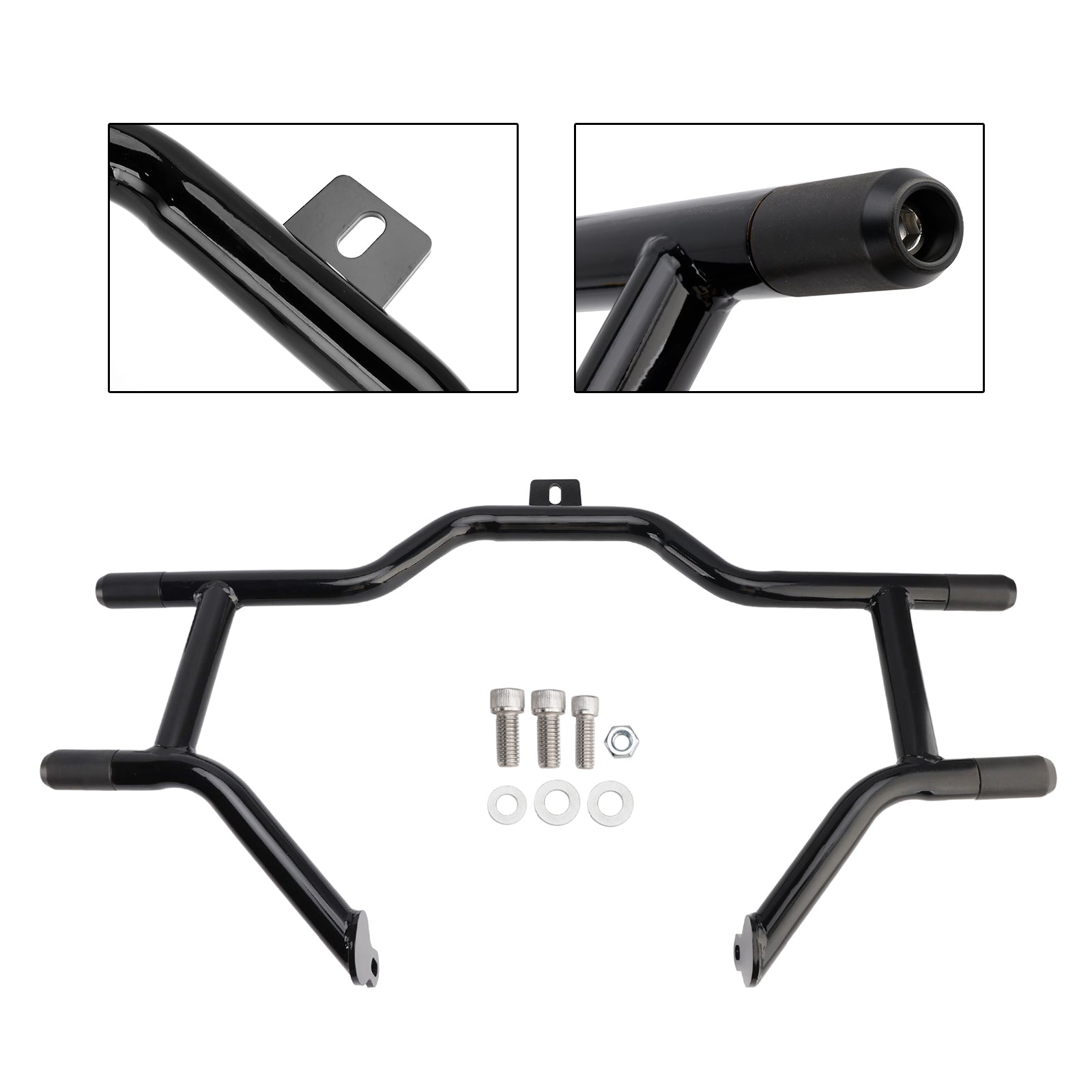 Pare-chocs de protection moteur noir pour Touring Road King 09-23