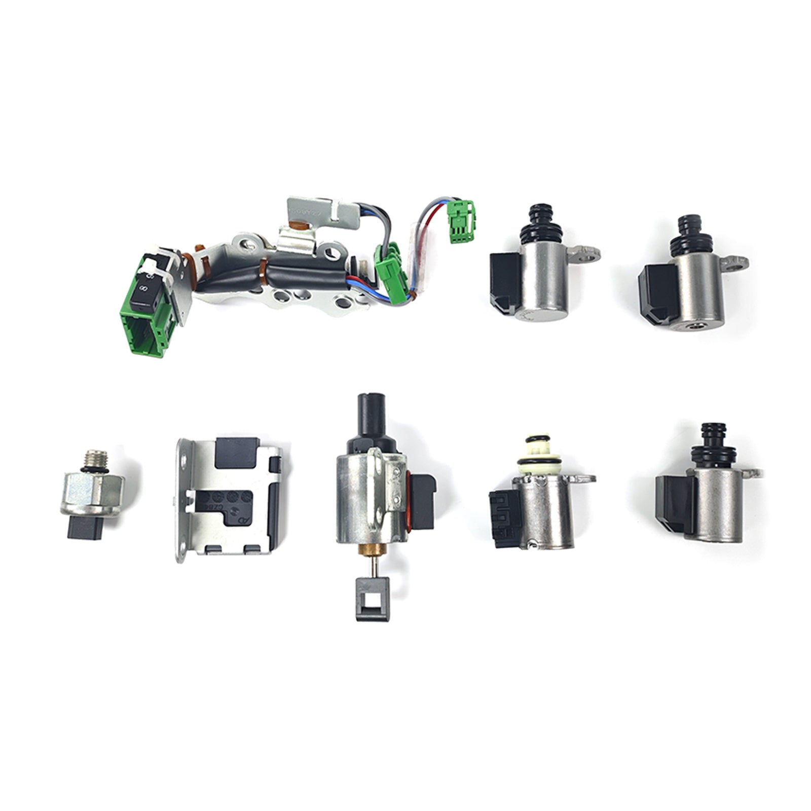 Lanzamiento 2010–2015 - L4 2.0L, 2.4L CVT FWD (F1C1A, 2800A109) CVT JF011 Kit de electrovan de transmisión A Sensor
