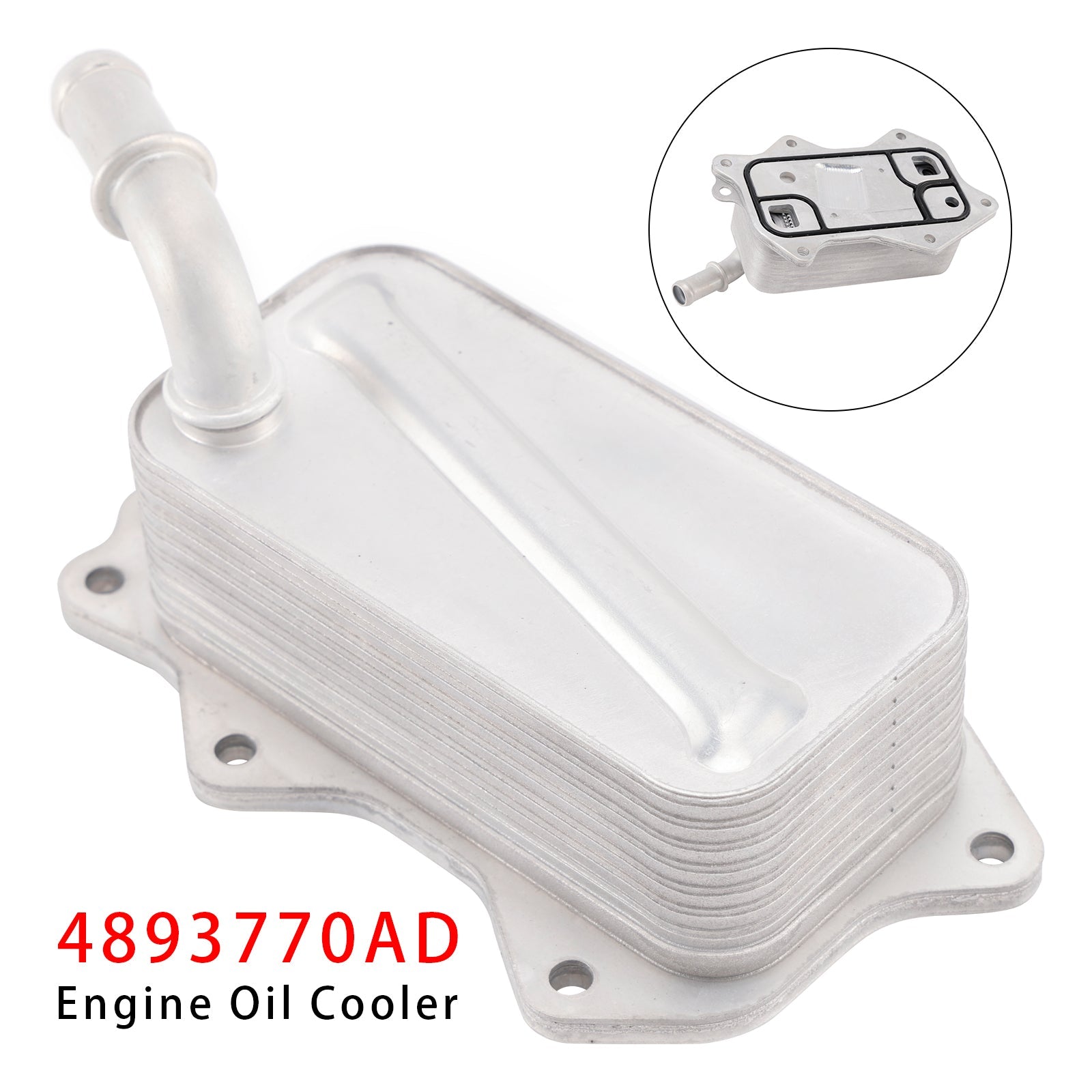 Refroidisseur d'huile moteur 4893770AD pour Jeep Grand Commander Cherokee 2.0T 2019-2023