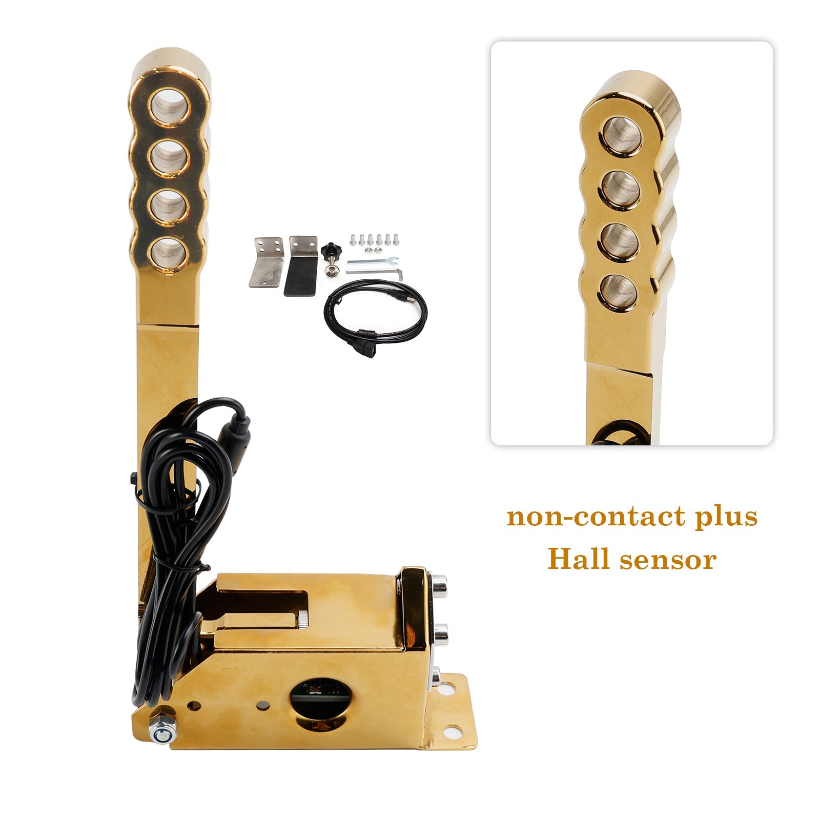 Voor racegames G25/G27/G29/T300/T500 voor Assetto PC 14bit SIM USB Handrem