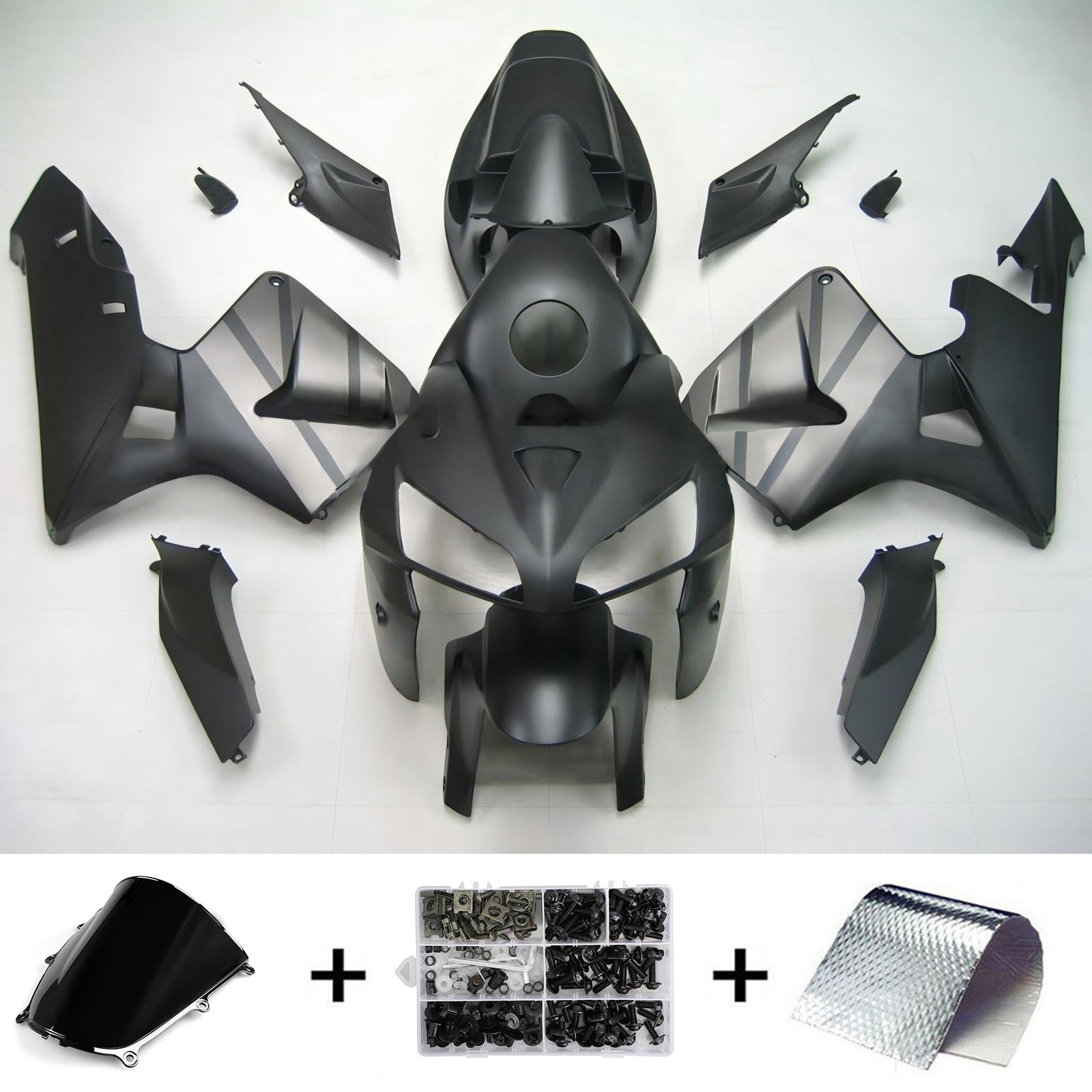 Kit de carénage par injection, carrosserie en plastique ABS pour Honda CBR600RR 2005-2006 F5