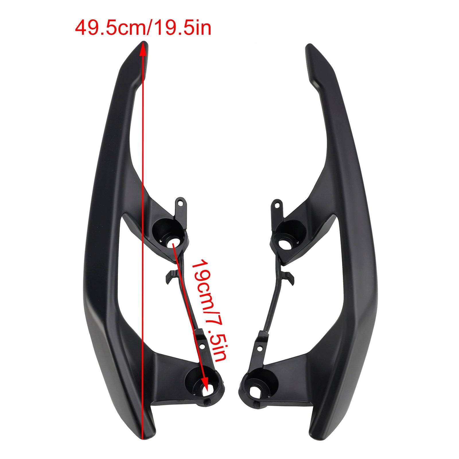 Reposabrazos del pasajero con soporte manual para Yamaha X-Max 300 2023-2024