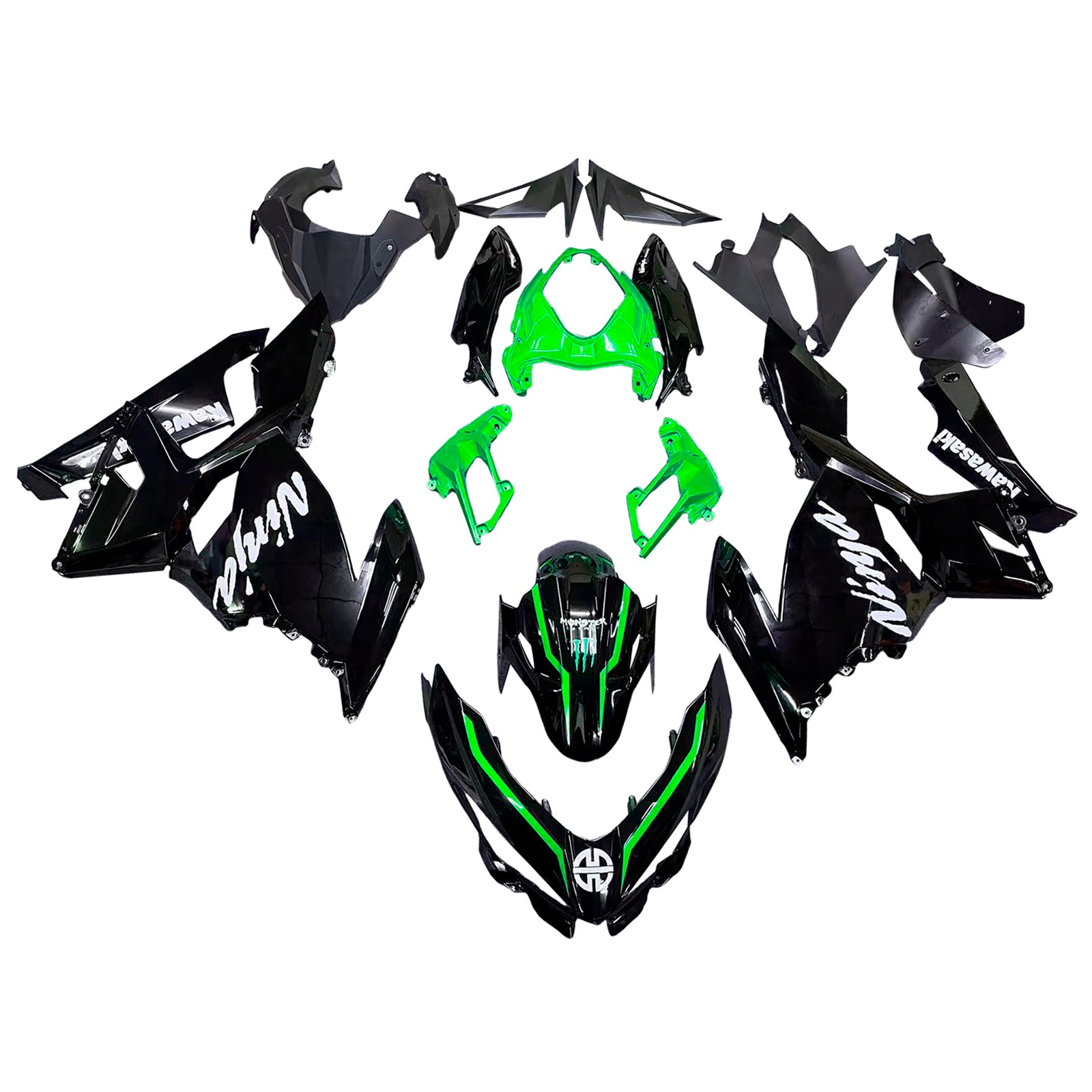 Kit di kit di, ABS Plastic Body per Kawasaki EX400 Ninja400 2018-2024