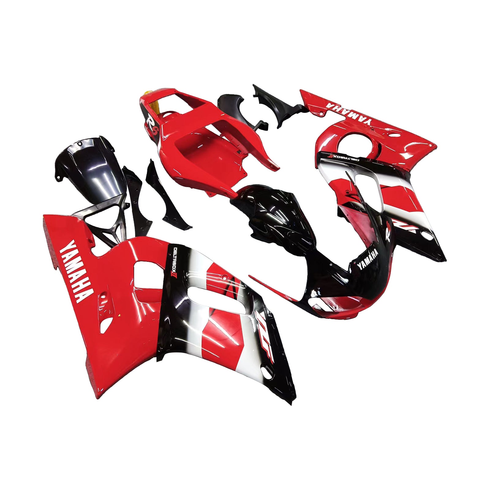 Kit de carénage Amotopart pour Yamaha YZF 600 R6 1998-2002 Générique