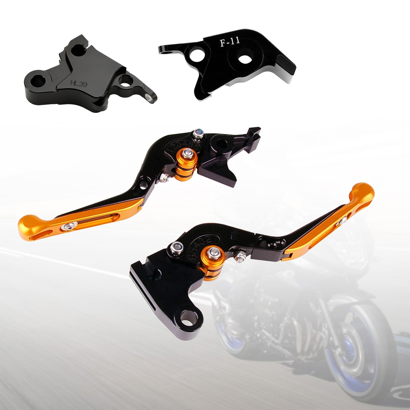 Palanca de freno y embrague ajustable para CFMOTO 700CL-X Sport 2021-2022