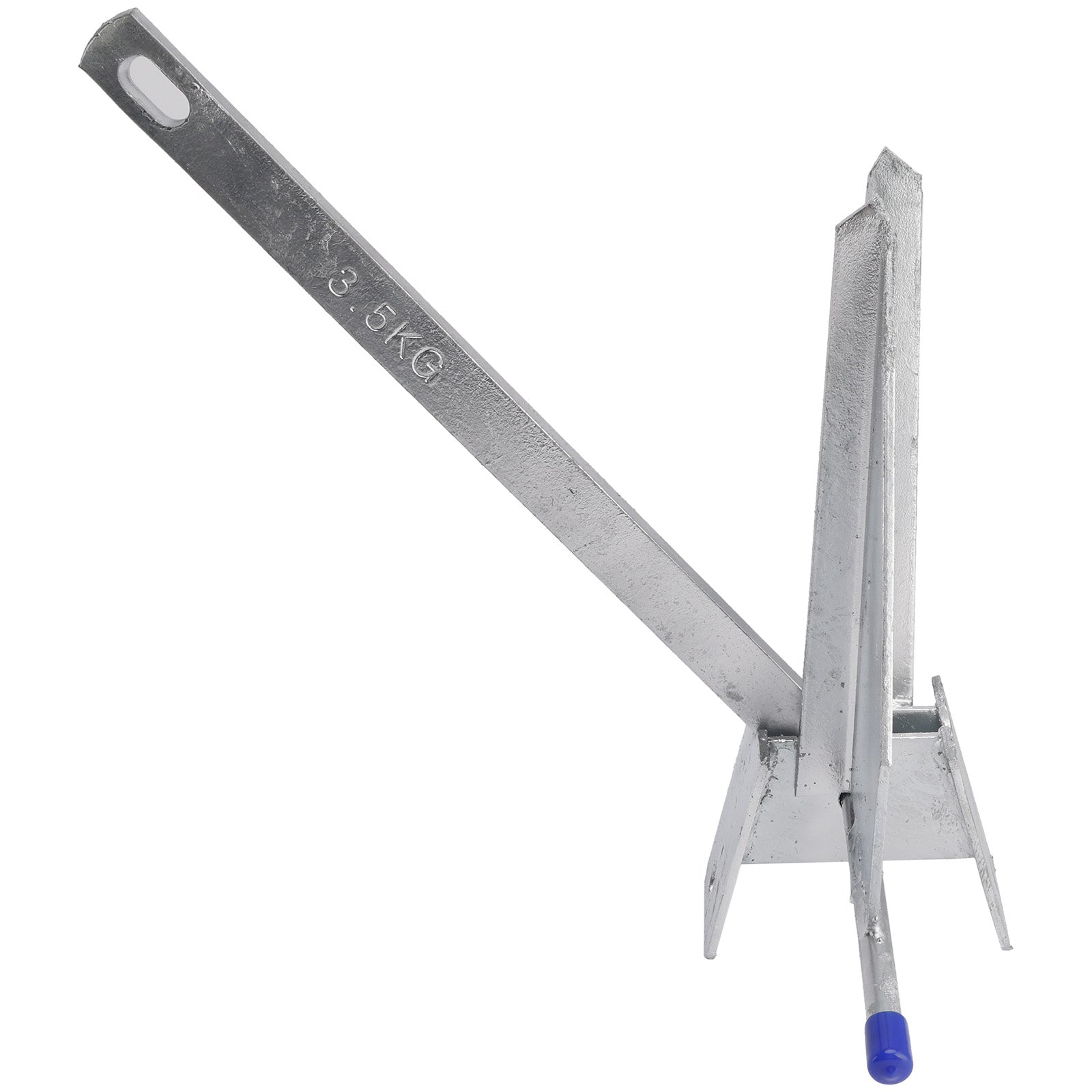 Komplet d&13 lb pocinkano sidro za čoln, drsno sidro, srebrna veriga in vrv za čoln 13 lb