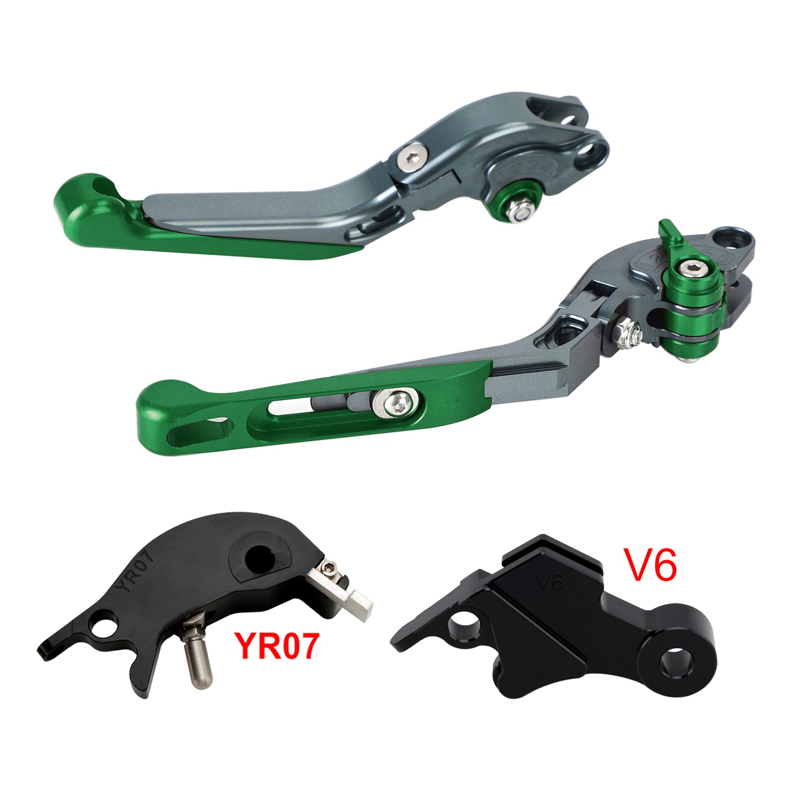 Levier de frein et d'embrayage réglable compatible avec YAMAHA XSR900 XSR900GP MT-09 2024-2025
