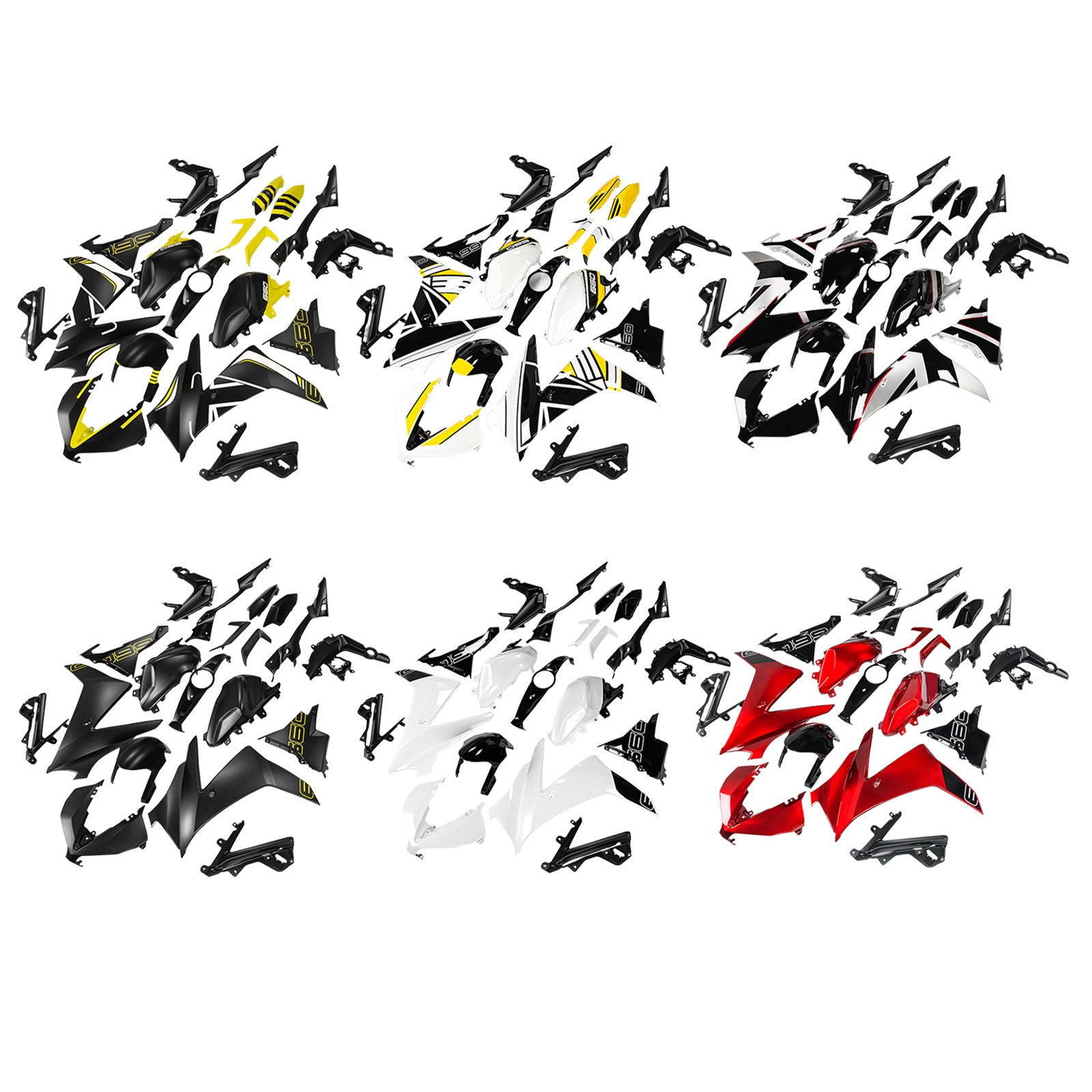 Kit de carénage de carrosserie par injection pour Daytona 660 2024-2025