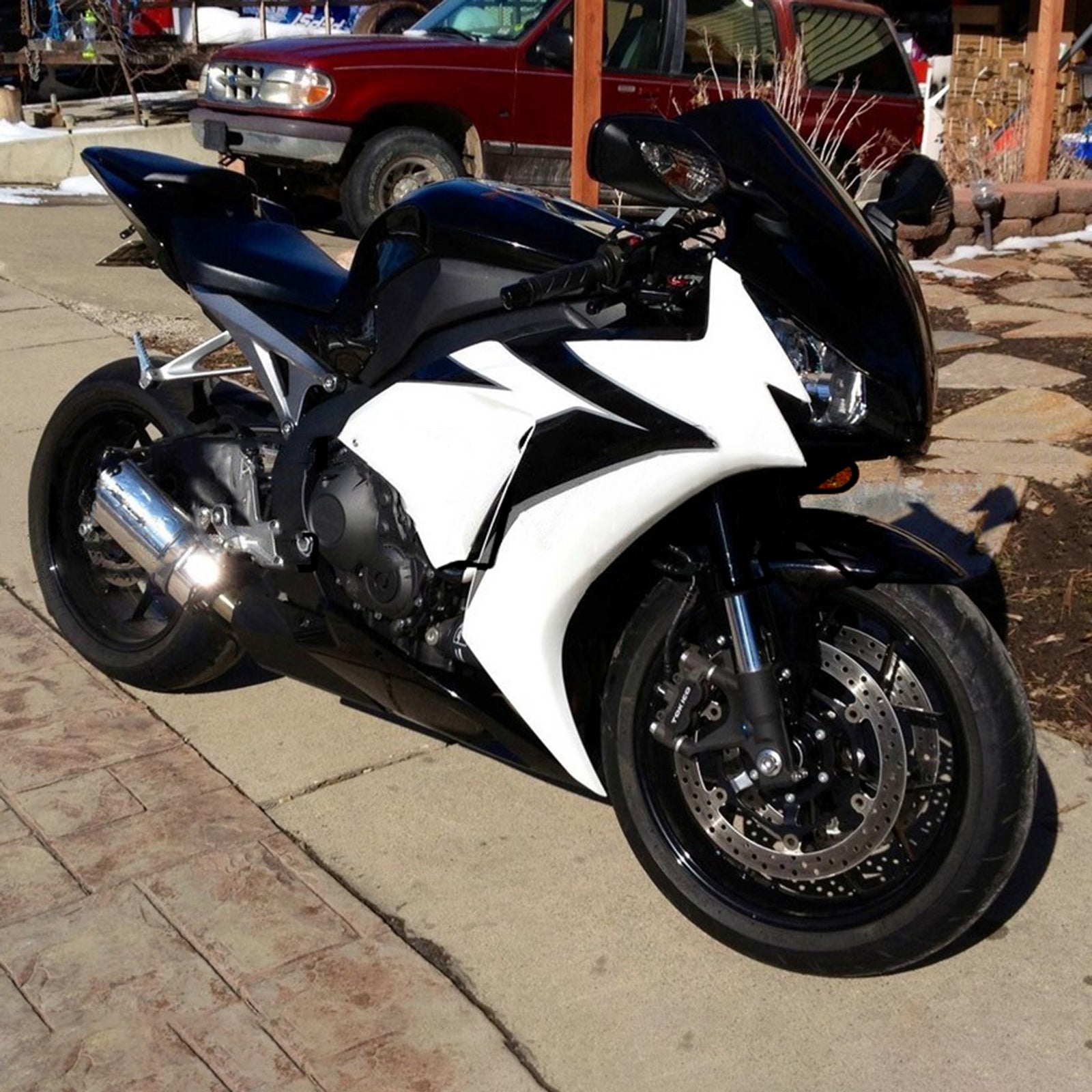 Kit de carénage par injection, carrosserie en plastique ABS pour Honda CBR1000RR 2012-2016