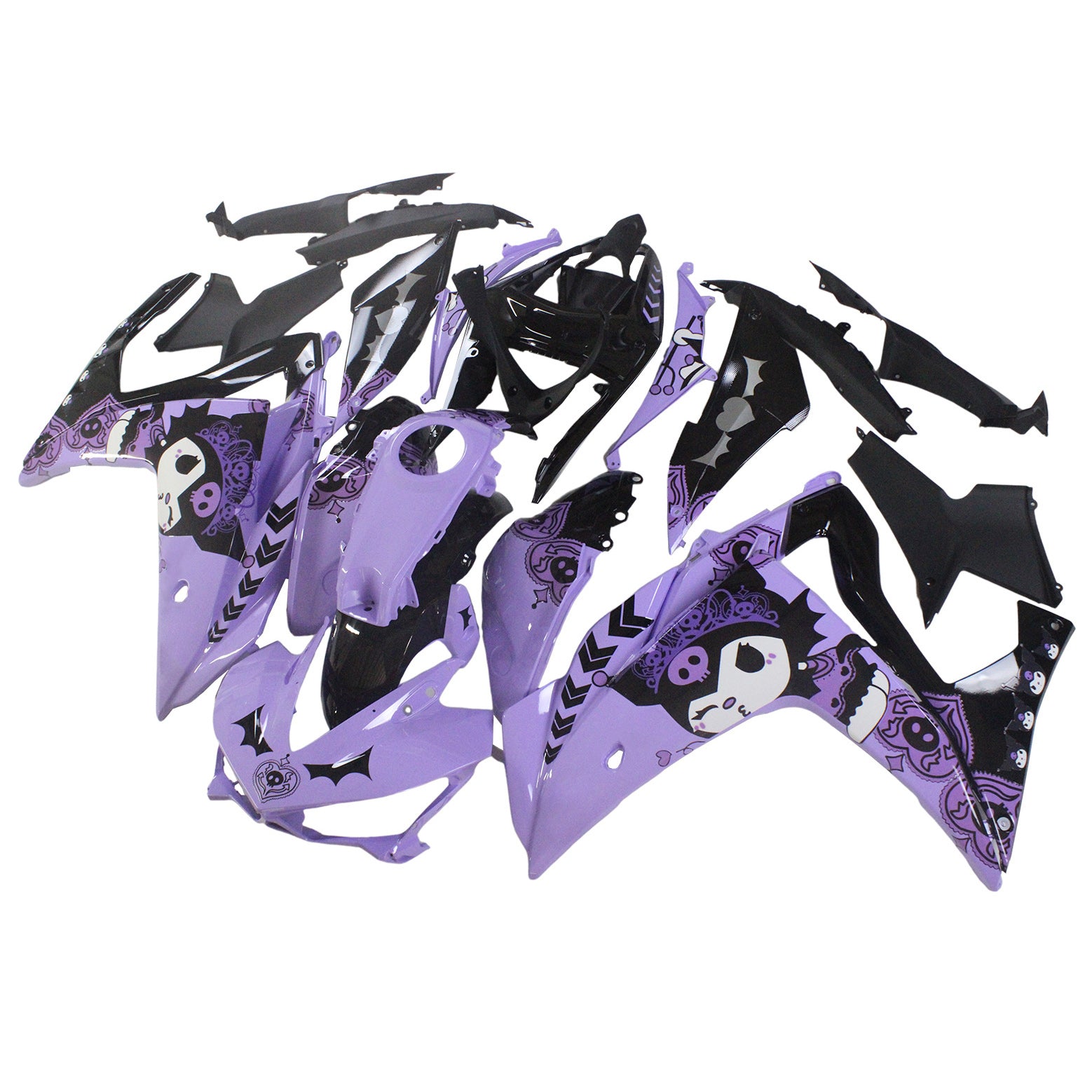 Kit de carénage en plastique ABS injecté pour Yamaha YZF-R3 2014-2018 R25 2015-2017
