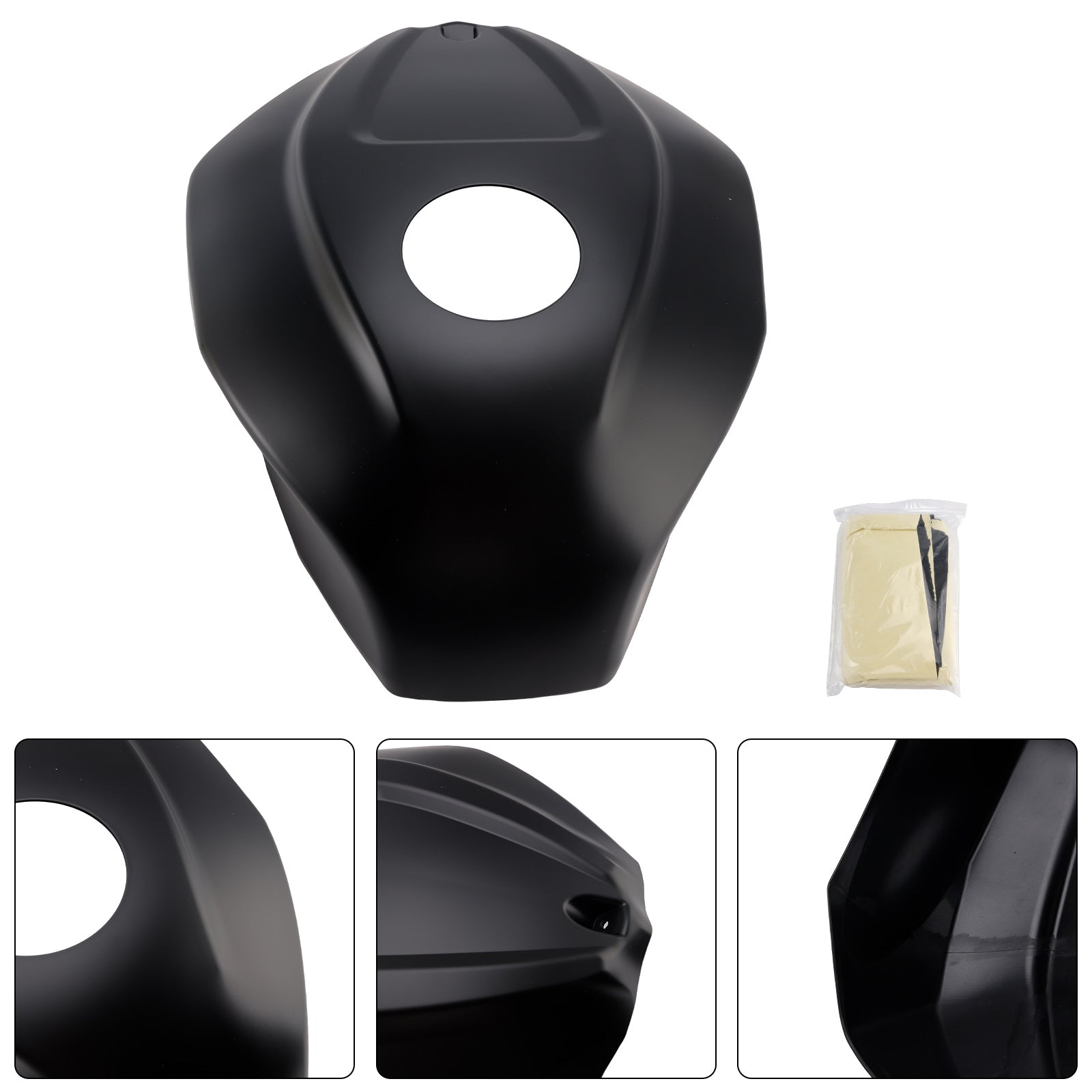 Garniture de carénage de couvercle de réservoir d'essence pour Aprilia RSV4 2021-2024