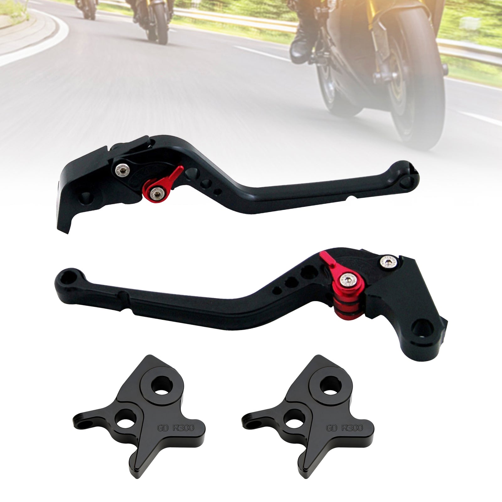 Levier de frein et d'embrayage long pour KYMCO AK550 2017-2022
