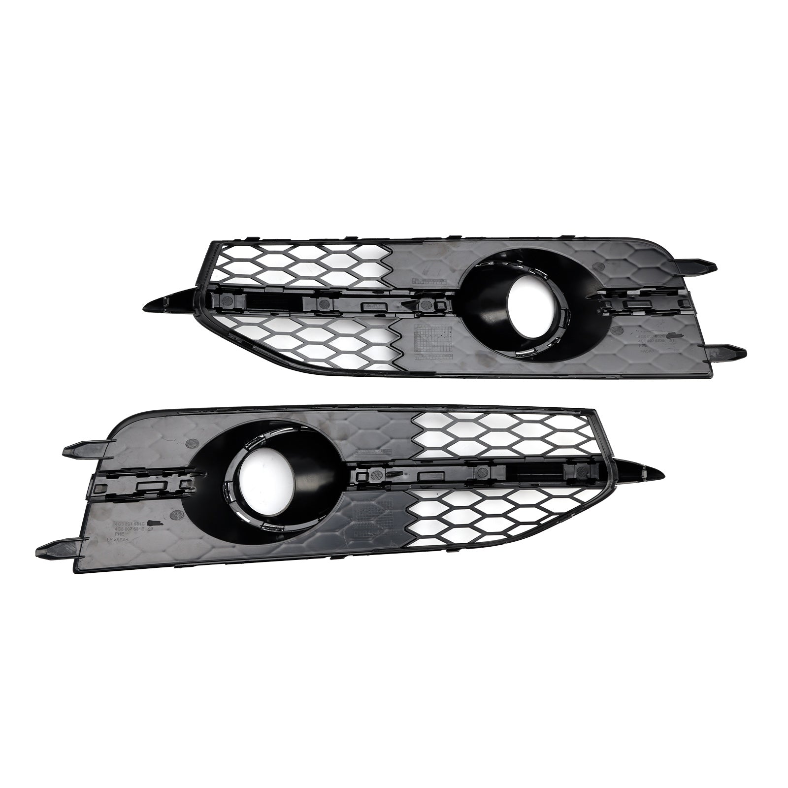 Grille de protection des phares antibrouillard avant noire pour Audi A7 S-Line S7 2012-2015