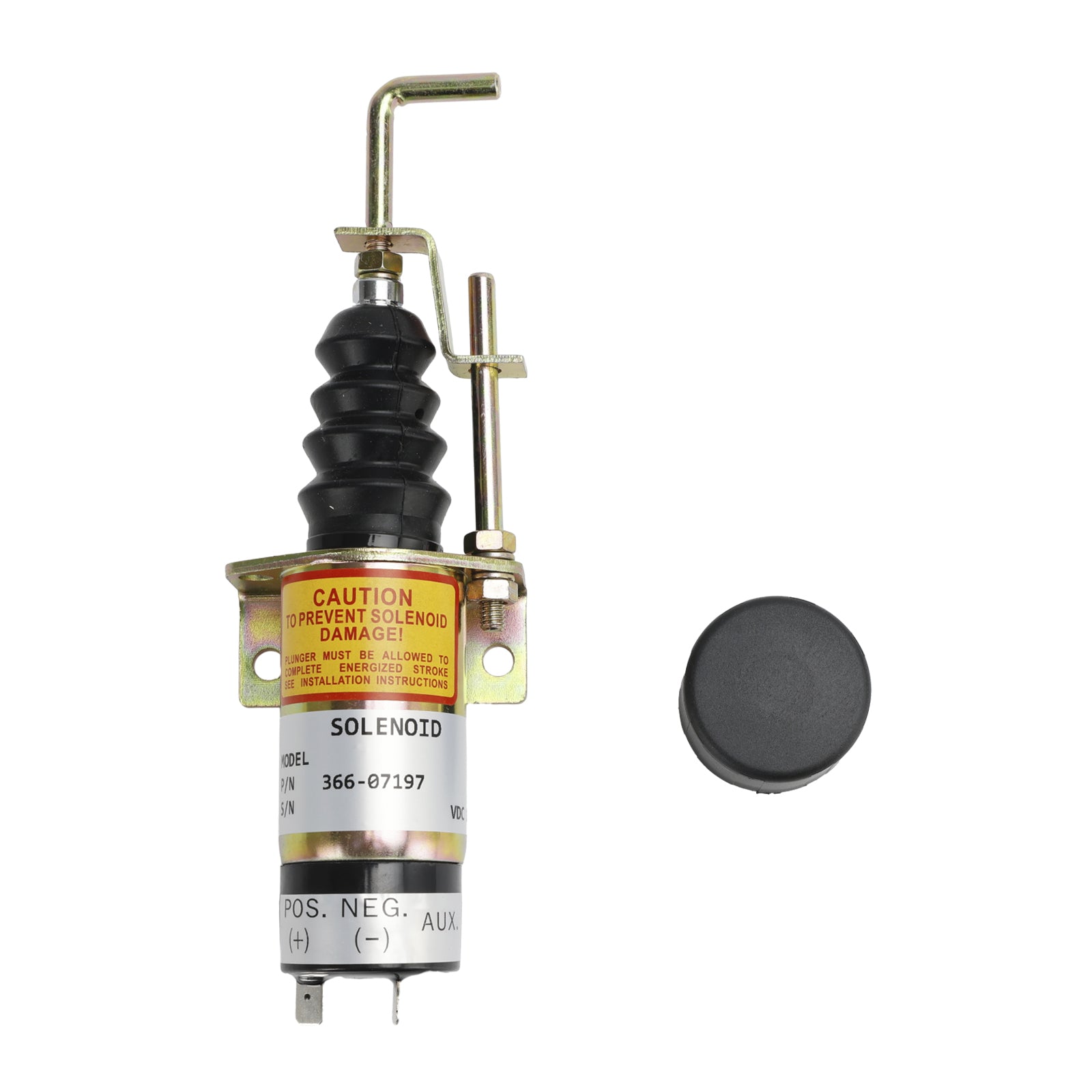 Solénoïde D'Arrêt De Carburant 366-07197 Pour Lister Petter 12V 1502-12C7U2B2S1