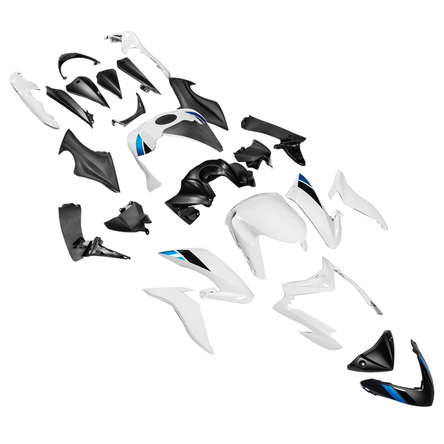 Plastični komplet za telo za telo, ki je injiciran za Suzuki GSX-S 1000 2015-2020 04#