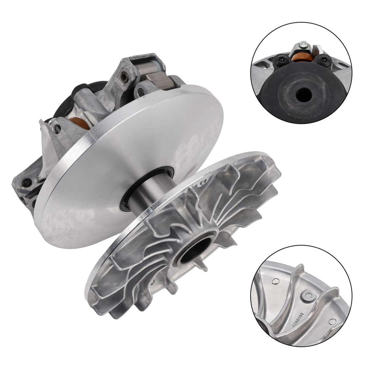 Ensemble de variateur avant complet 420686870 pour Can-Am Maverick Turbo RR XDS STD (2025-2026)