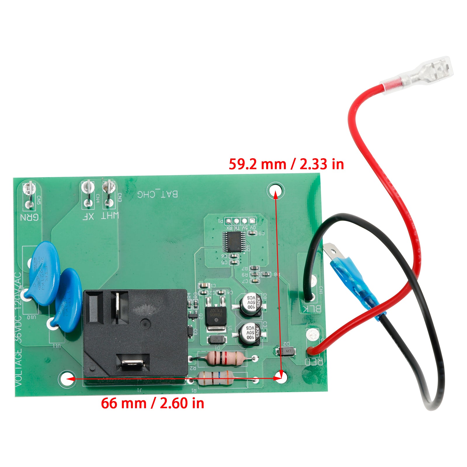 Circuit imprimé du chargeur pour EZGO Powerwise Chargers 1994 and Up 28667G01