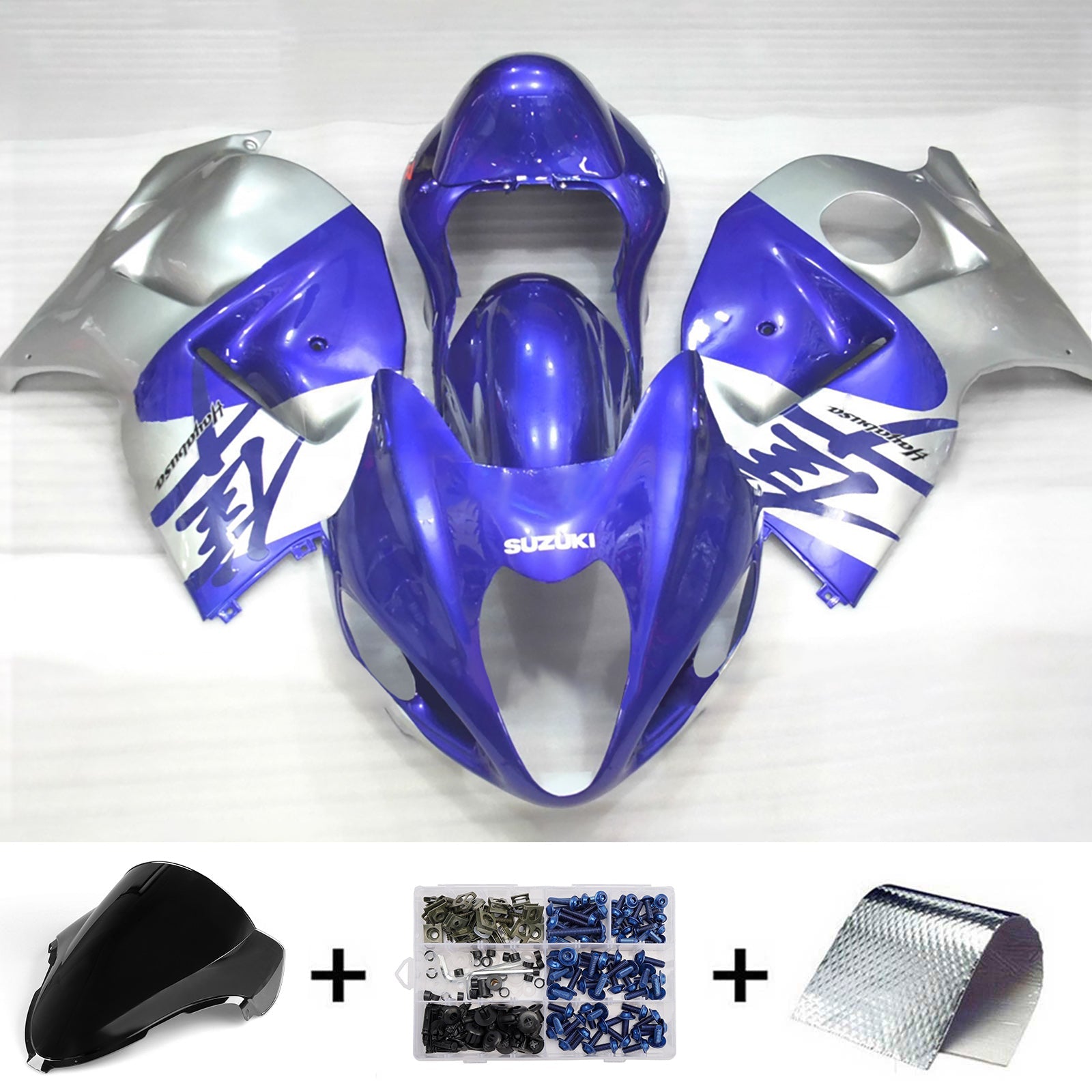 ABS kunststof geïnjecteerde kuipset voor Suzuki Hayabusa GSX1300R 1999-2007