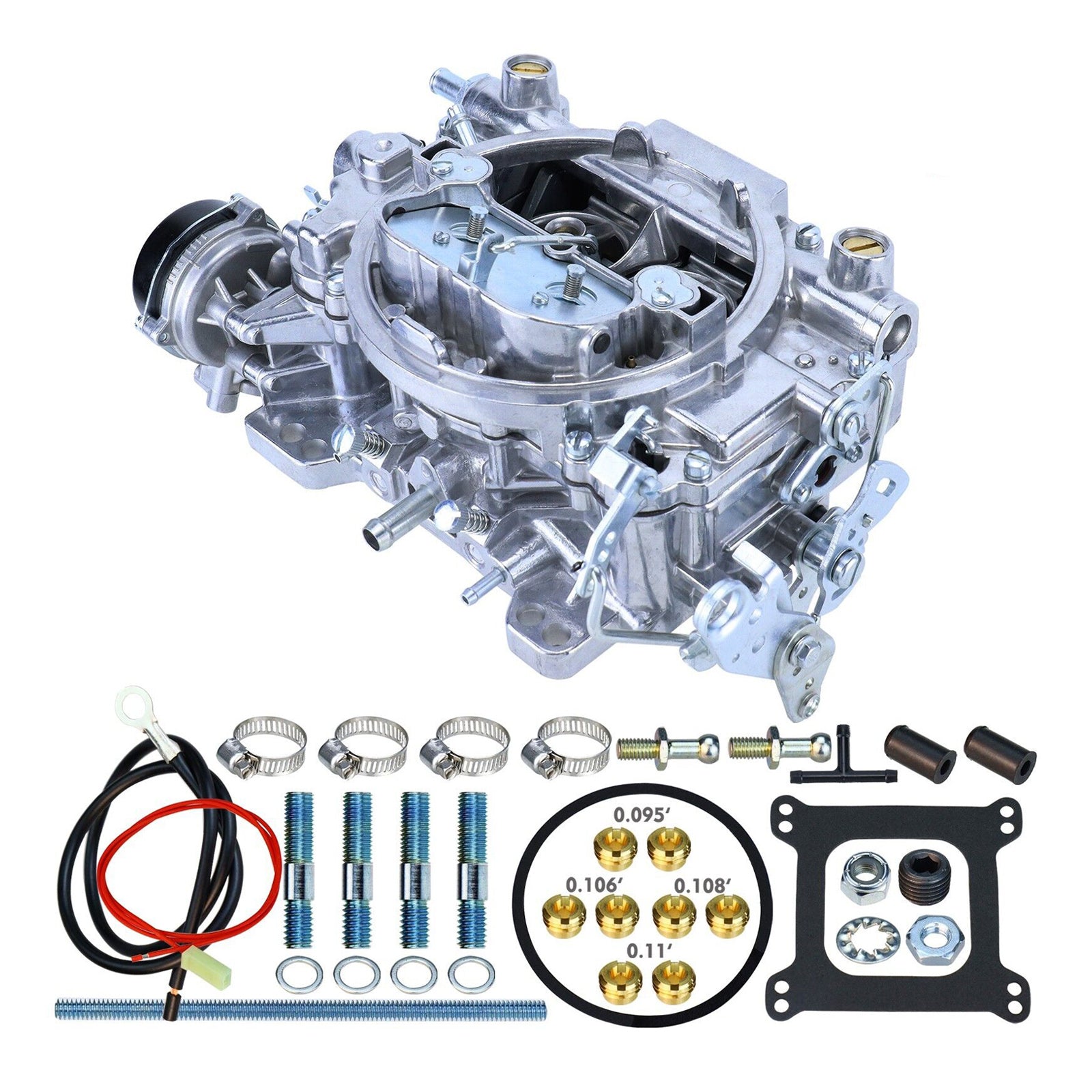 Edelbrock Carburador Estrangulador Eléctrico 500 CFM Carburador 500 CFM Estrangulador Eléctrico 1403