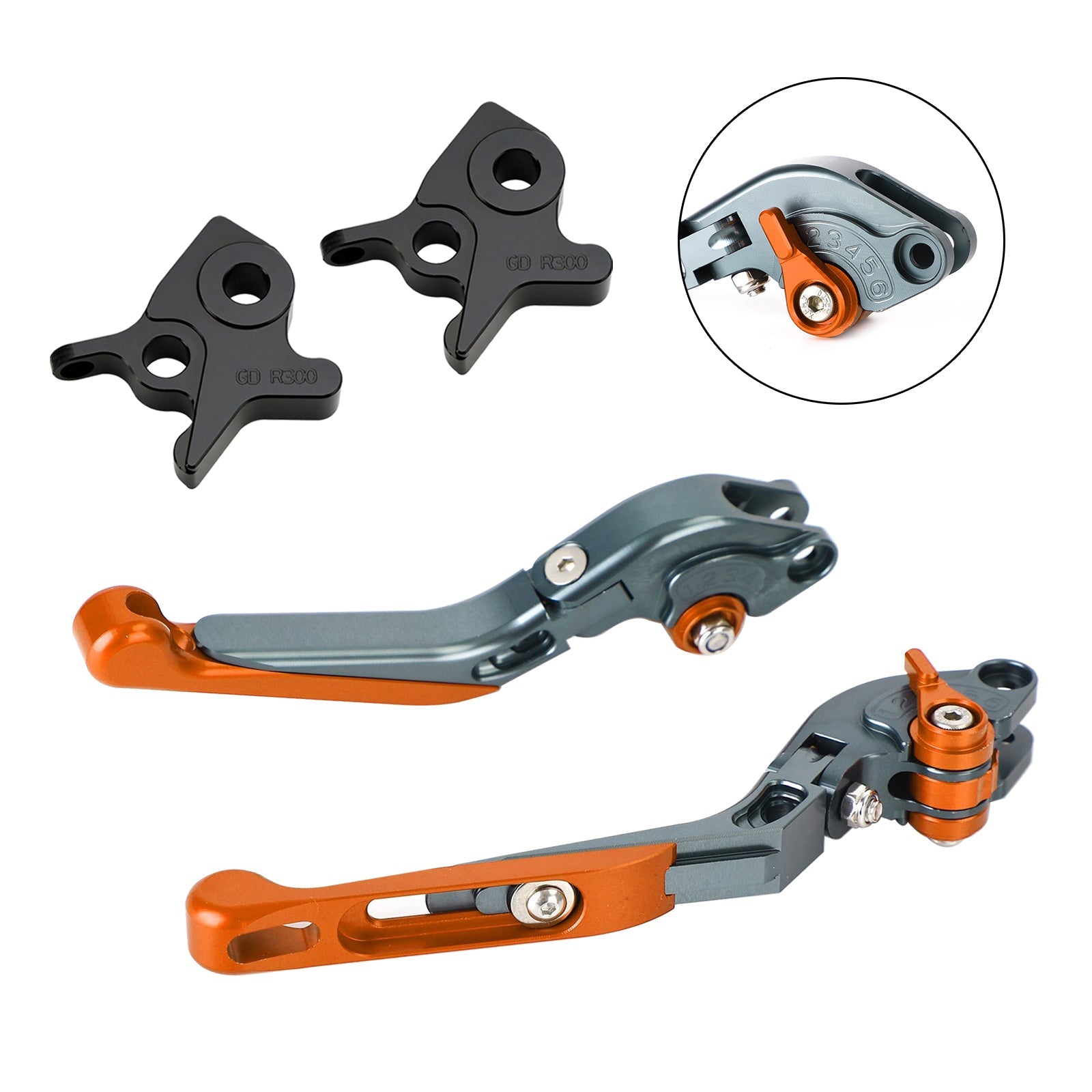 Palanca de freno de embrague ajustable Kymco AK550 2017-2022