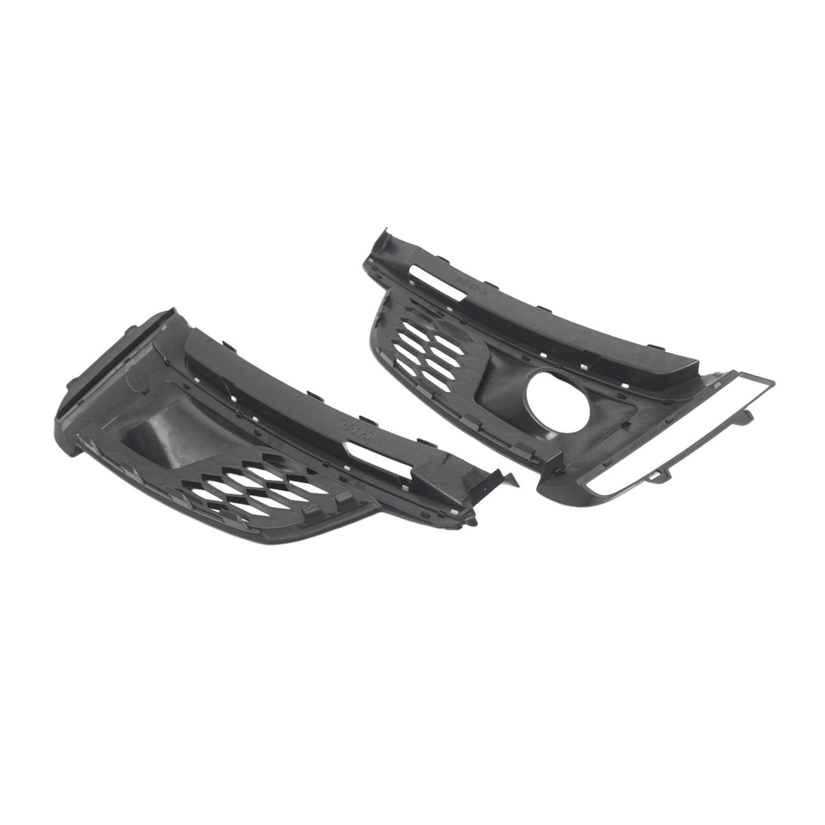 2PCS Front Bumper Fog Light Grille Cover Pour Audi A5 S5 S-Line 2018-2019