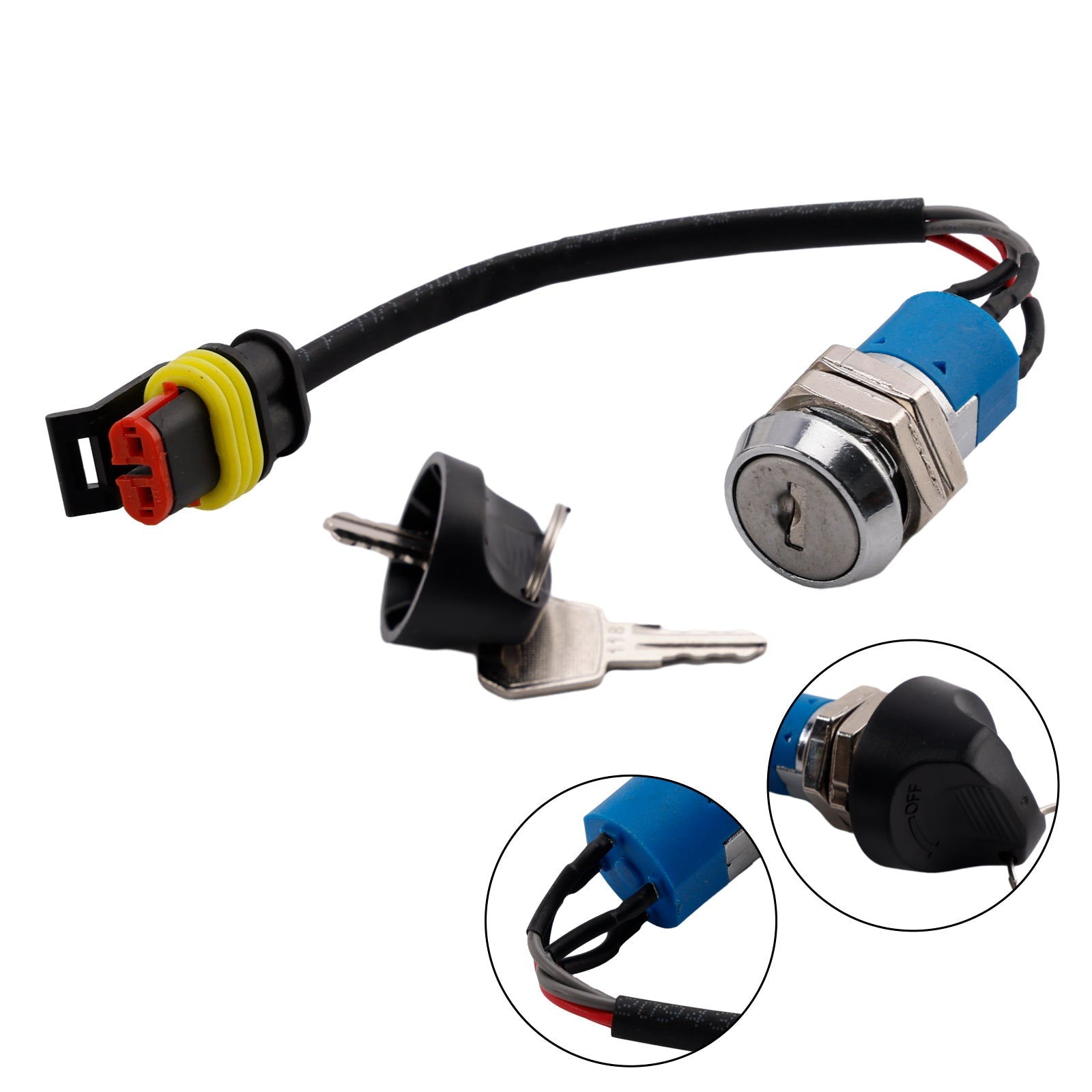 Stikalo za vžig in zaganjalnik 1220-520002-AC za električni voziček z dvigalom Big Joe E30 EZ30