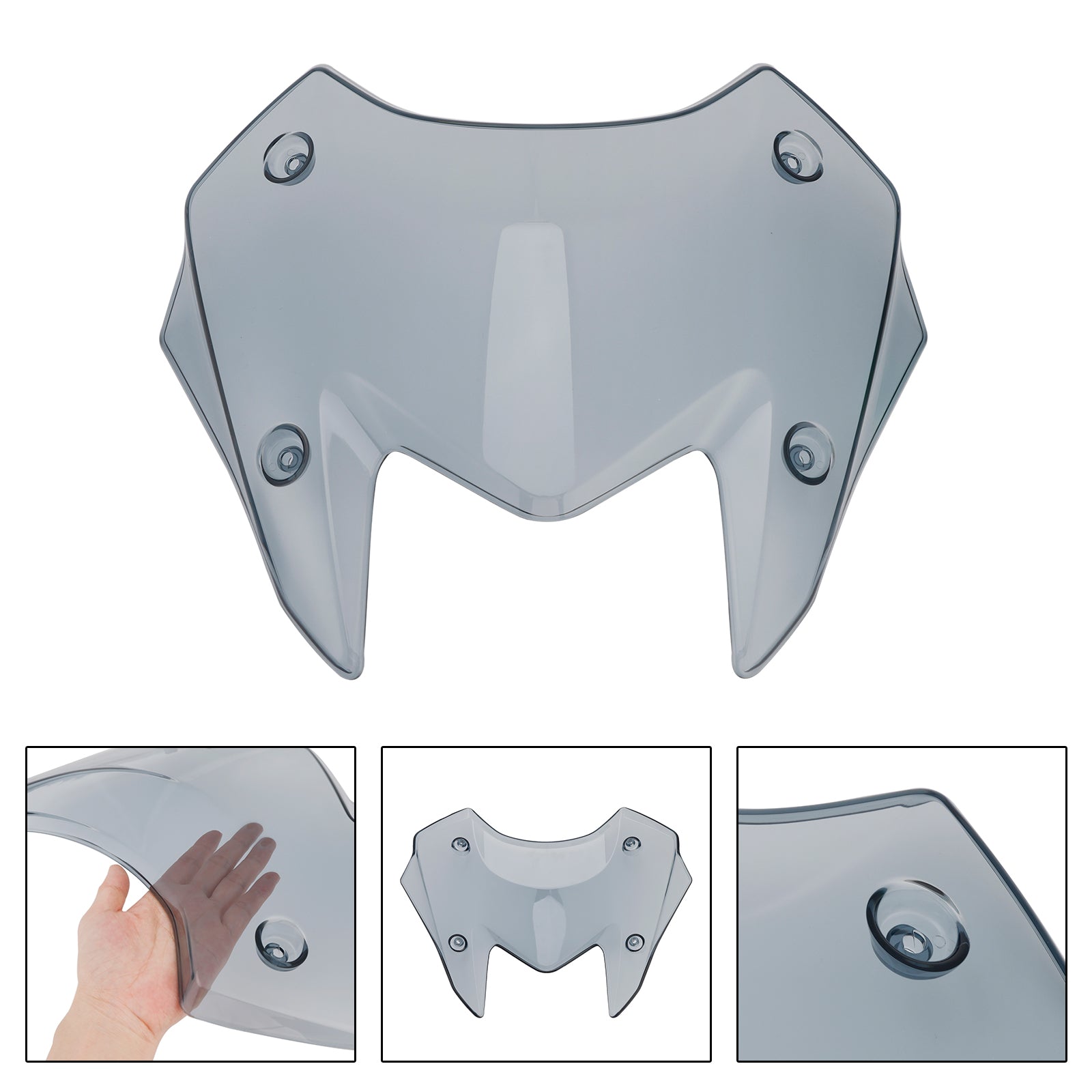 Vetrobransko steklo in podpora za Yamaha T-Max 560 2022-2024