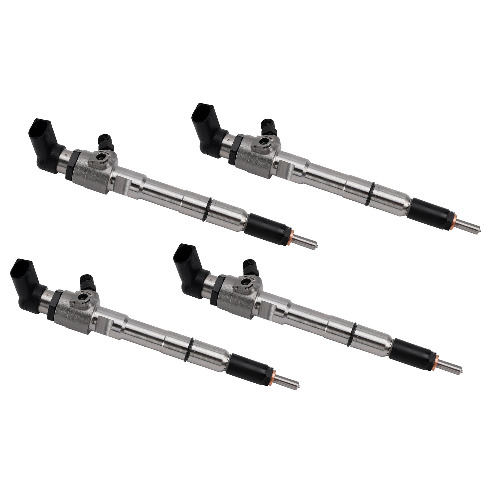 4 stuks brandstofinjectoren 03L130277B 03L130277S voor Audi A1 1.6 d 88-103 CAYC, CAYB, CLNA, TDI, 8X1, 8XF, 8XA, 8XK (2010-heden)'vandaag)