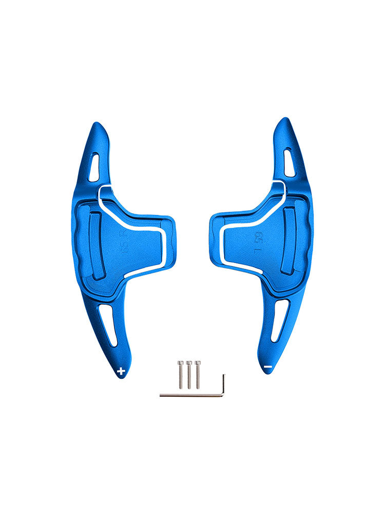 Palettes de changement de vitesse au volant pour Kia K5 2016-2019, aluminium bleu