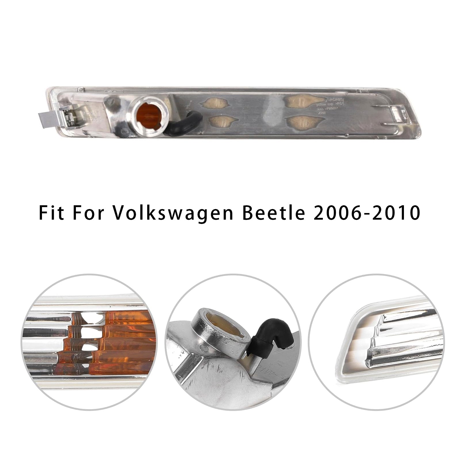 Lewa miga dla Volkswagen Beetle przednie zderzak 2006-2010 1 kawałek 1C0953041R