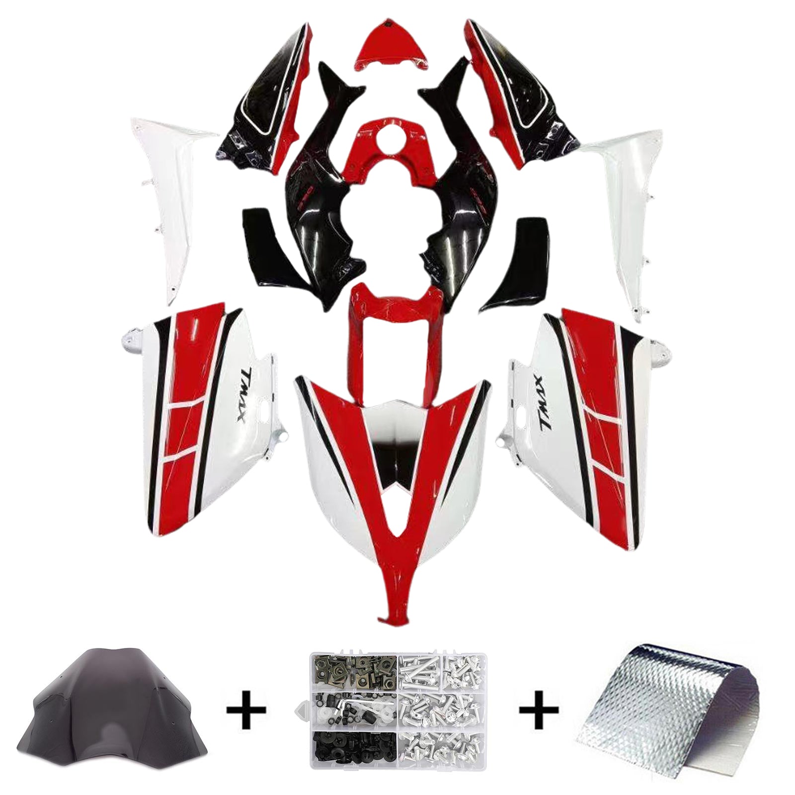 Injection Fairing Kit Bodywork fit For Yamaha T-Max TMAX530 2012-2014