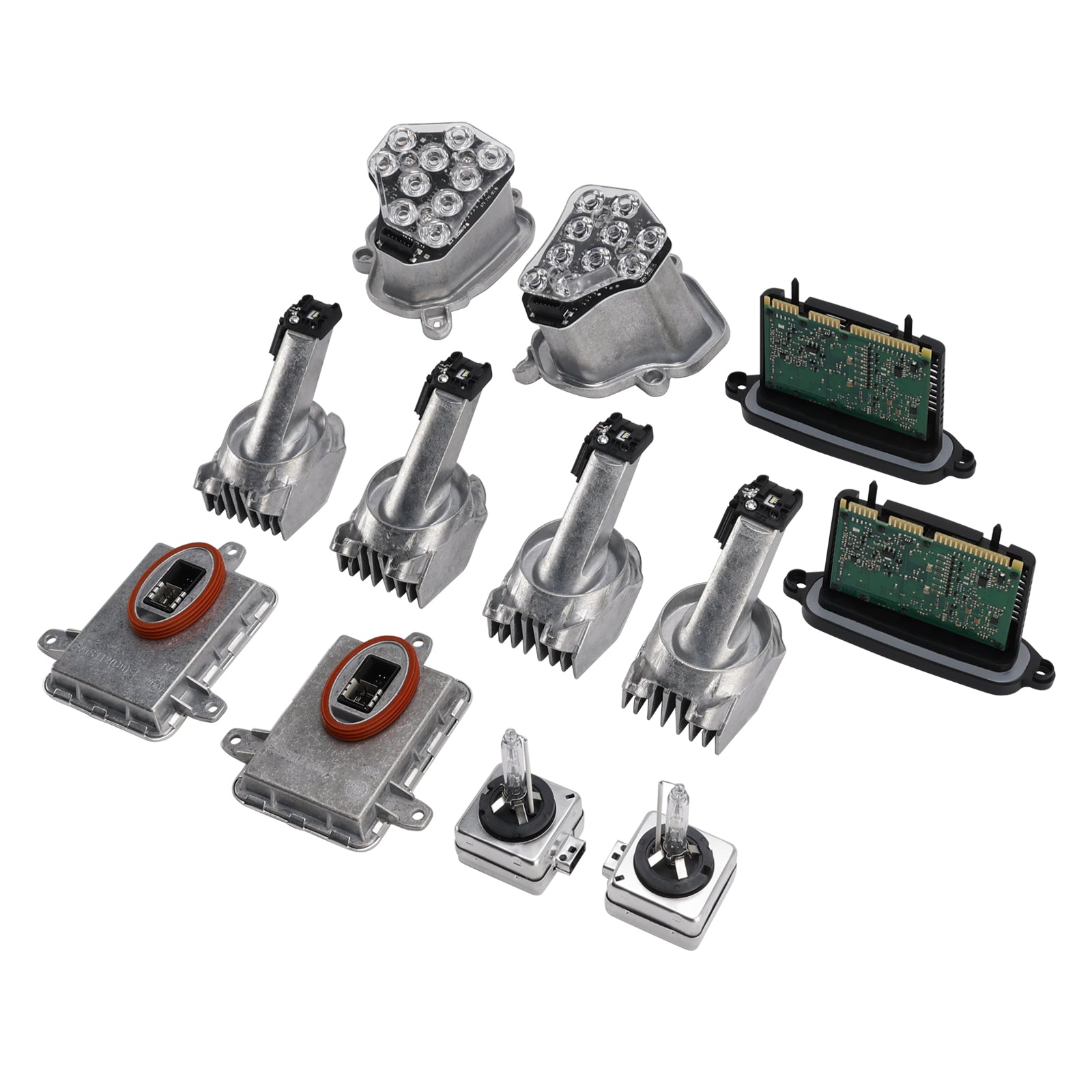 Faros LED izquierdo y derecho para BMW ActiveHybrid 5 2012-2013, 12 piezas, AHL 63117316217 130732946100