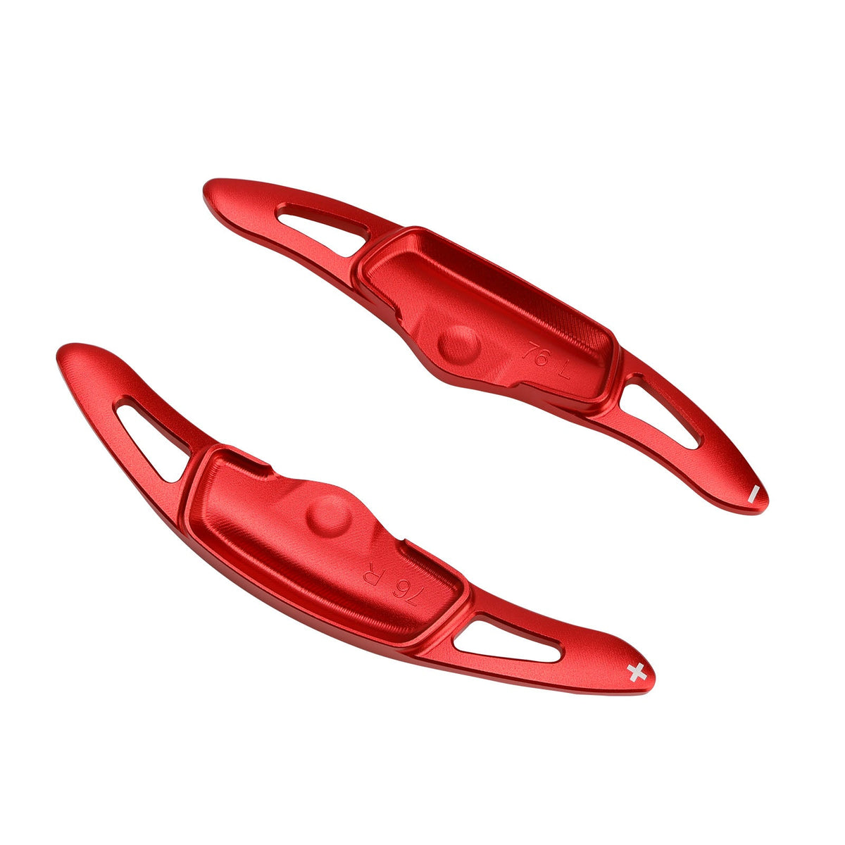 Stuurschakelpaddles voor Kia K9 2020-2024, rood aluminium