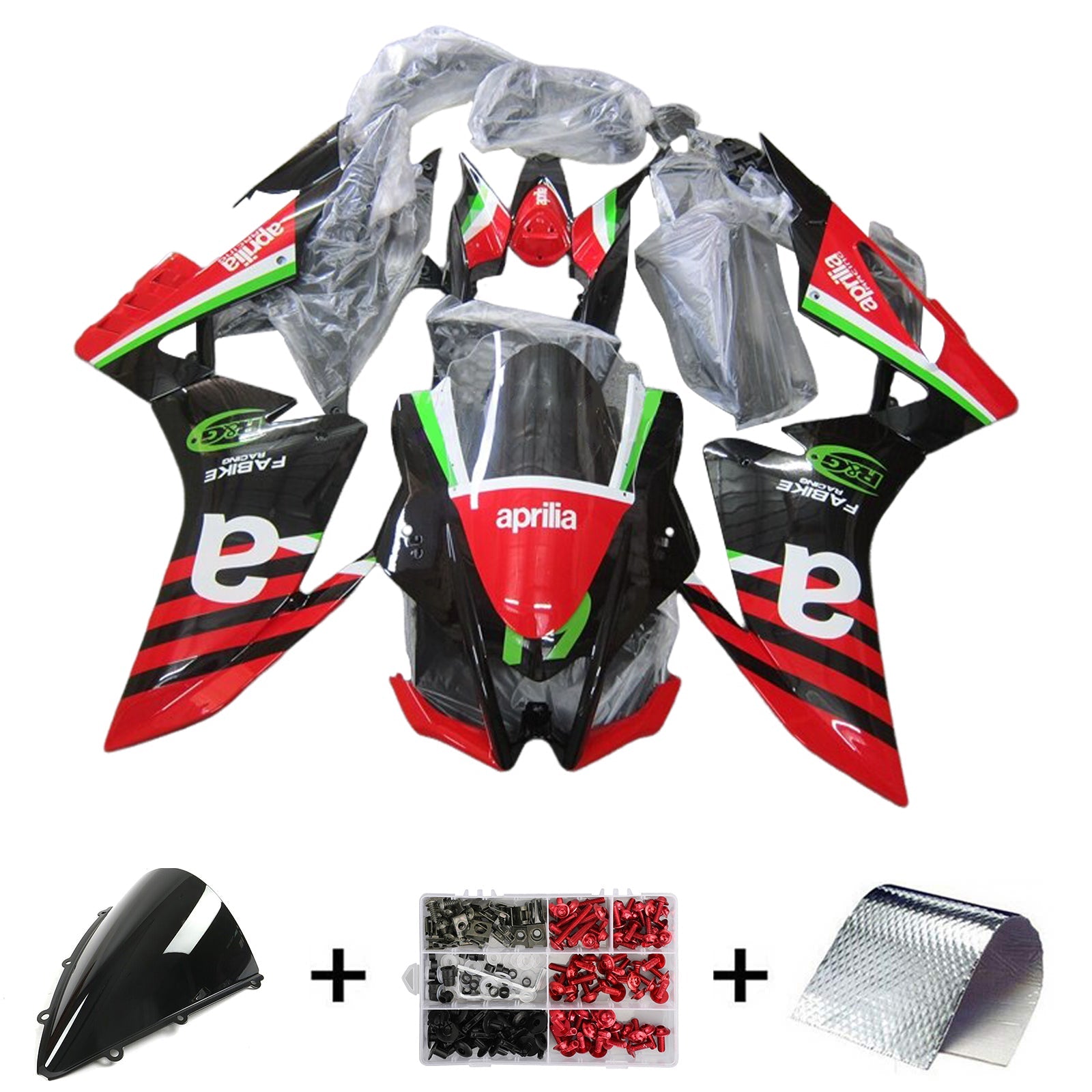 Amotopart Aprilia RSV4 1000 2016-2018 Kit Carenado Plástico Carrocería