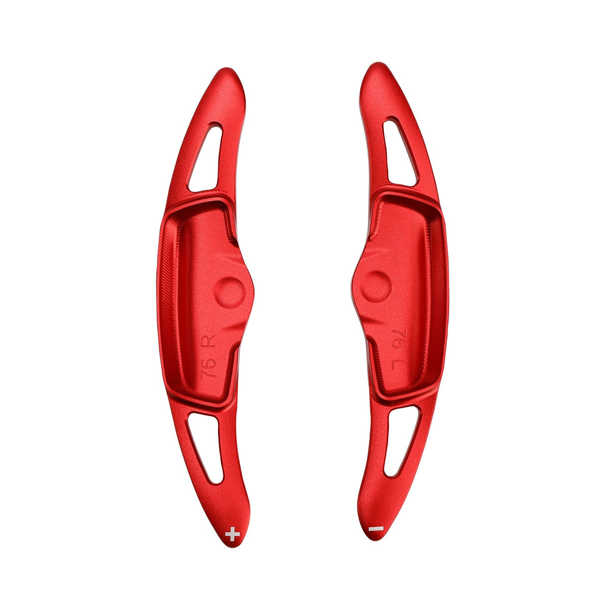 Stuurschakelpaddles voor Kia K9 2020-2024, rood aluminium