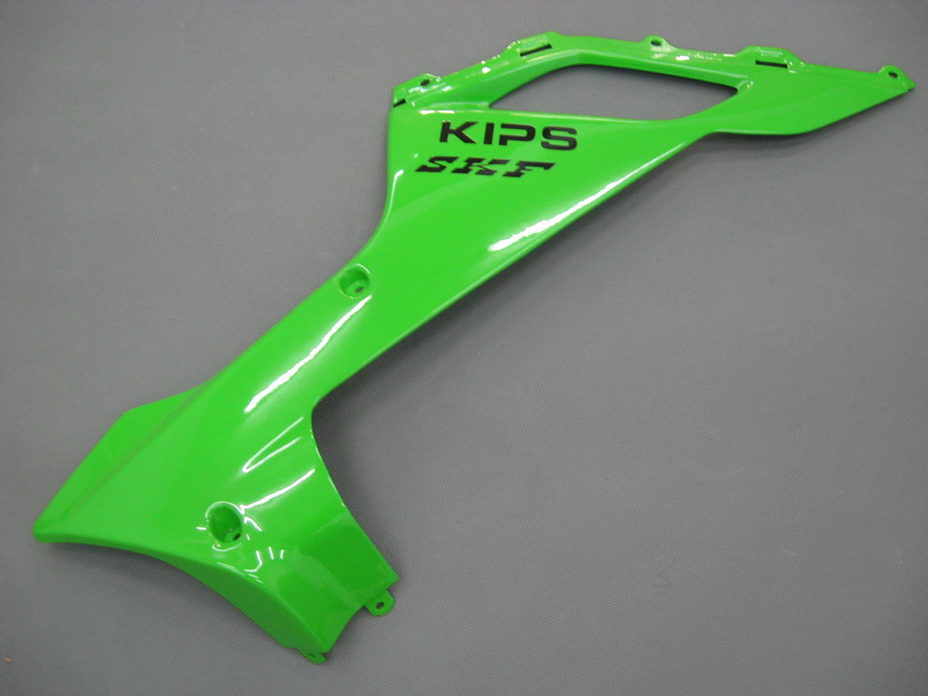 2007-2008 Kawasaki ZX6R 636 Kit de carénage d'injection Bodywork Abs en plastique ajusté