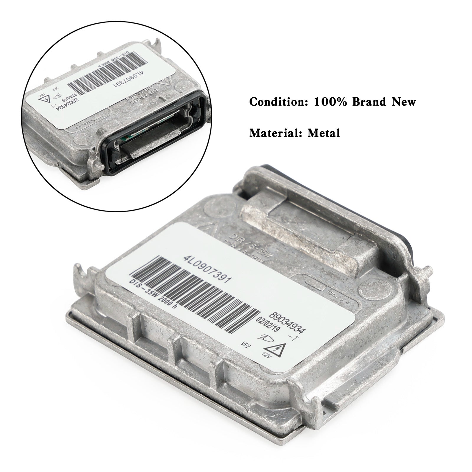 2002-2008 Pour Renault Megane MK2 2 II Ballast de phare au xénon 6G Module de commande 89034934 043731 89032335 4L0907391 générique